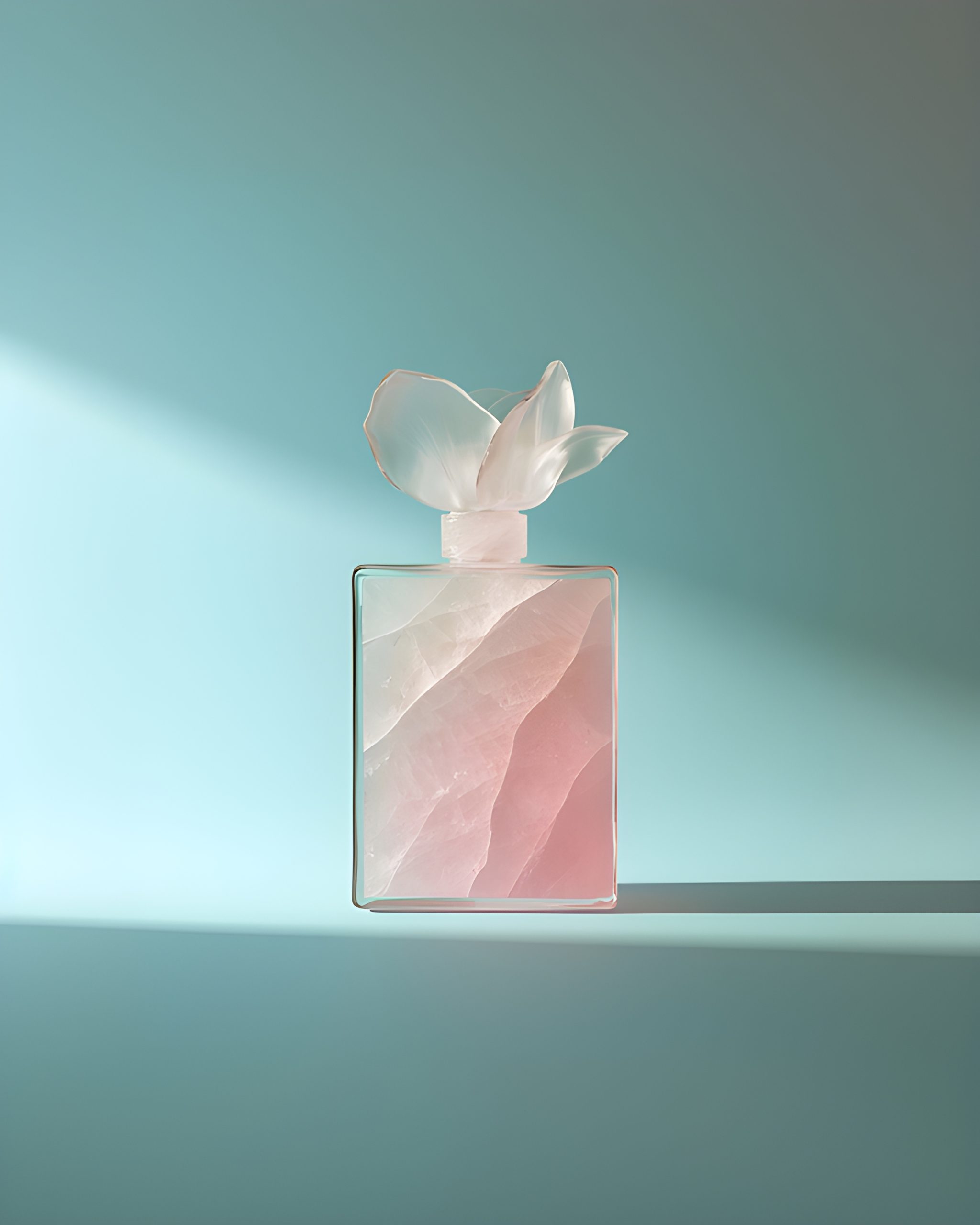 Rose Quartz Perfume Bottle