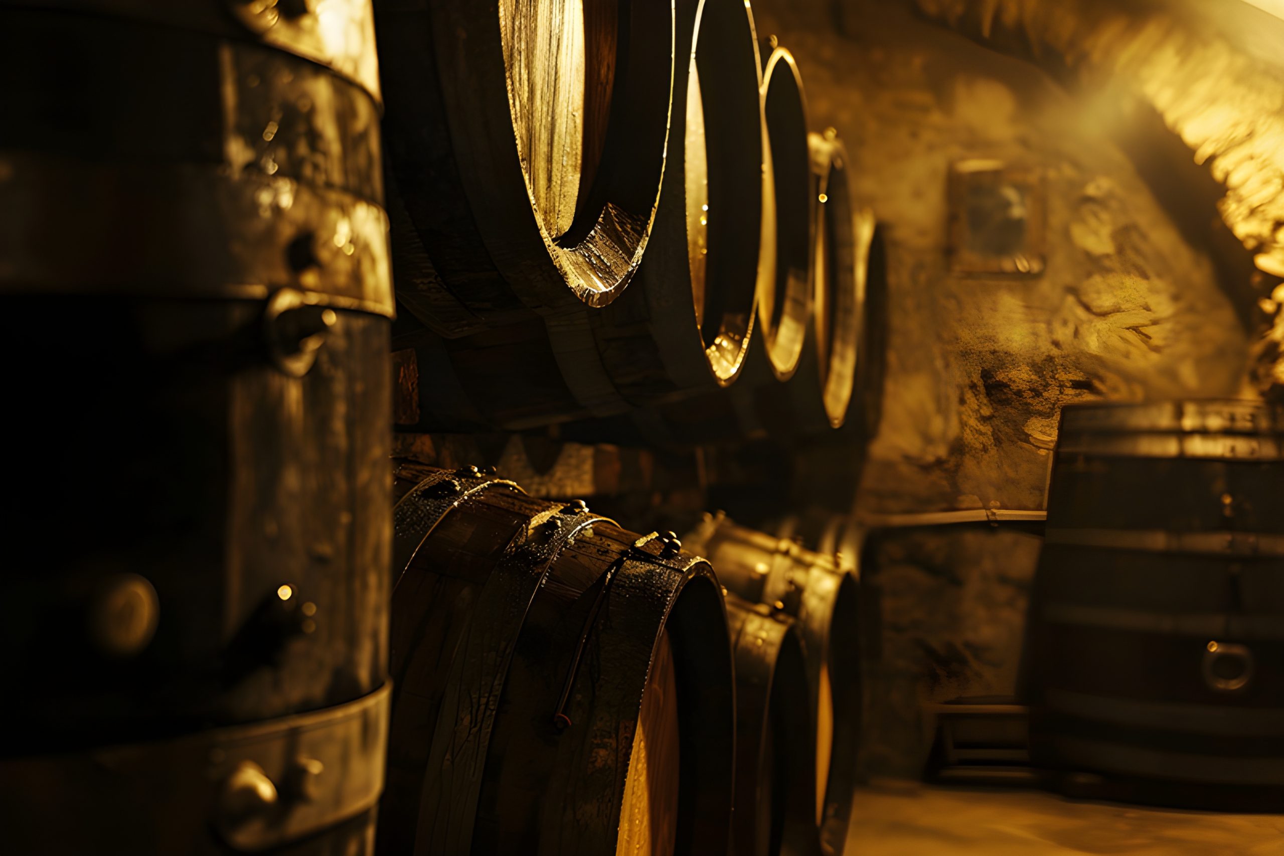 Wine Cellar’s Aged Barrels