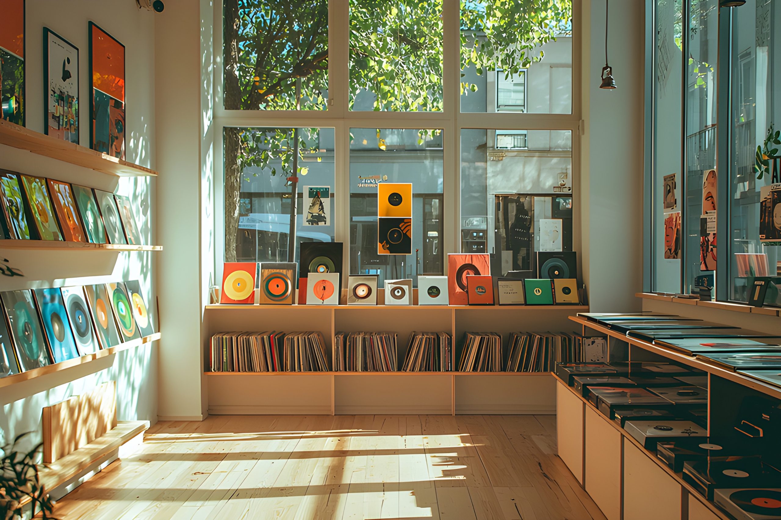 Sunlit Vinyl Haven