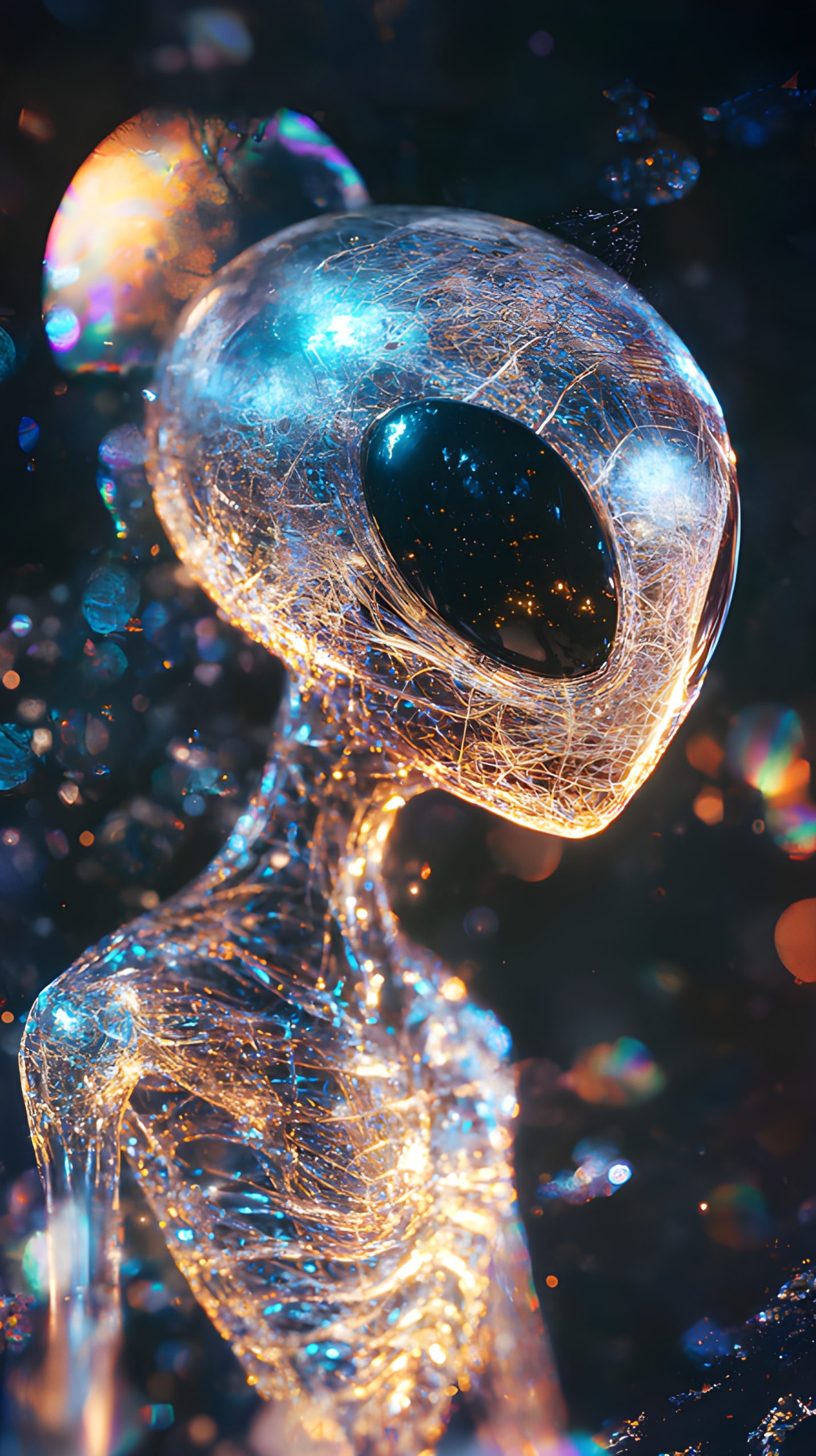 Luminous Alien Being