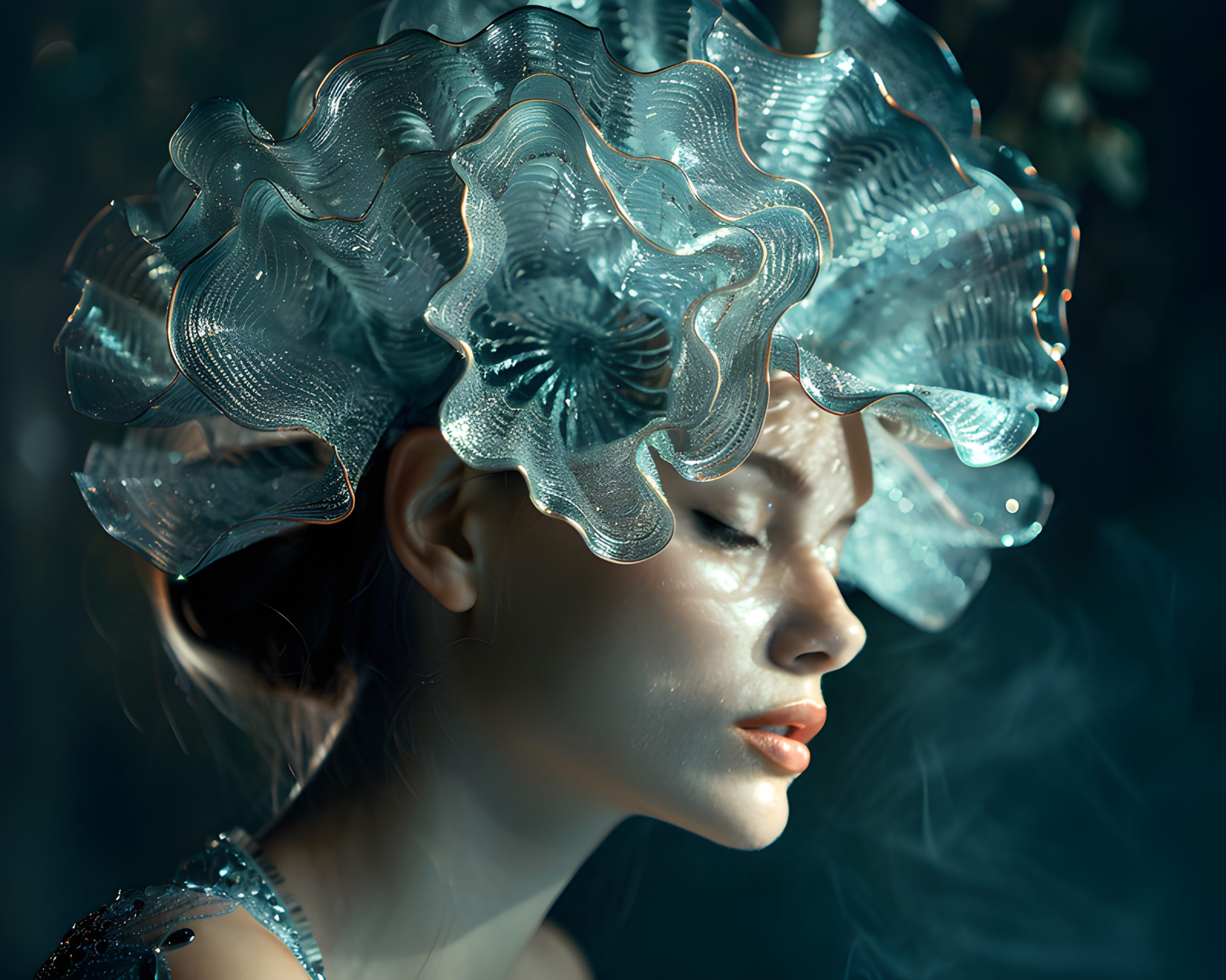 Ocean Dreamscape Headpiece