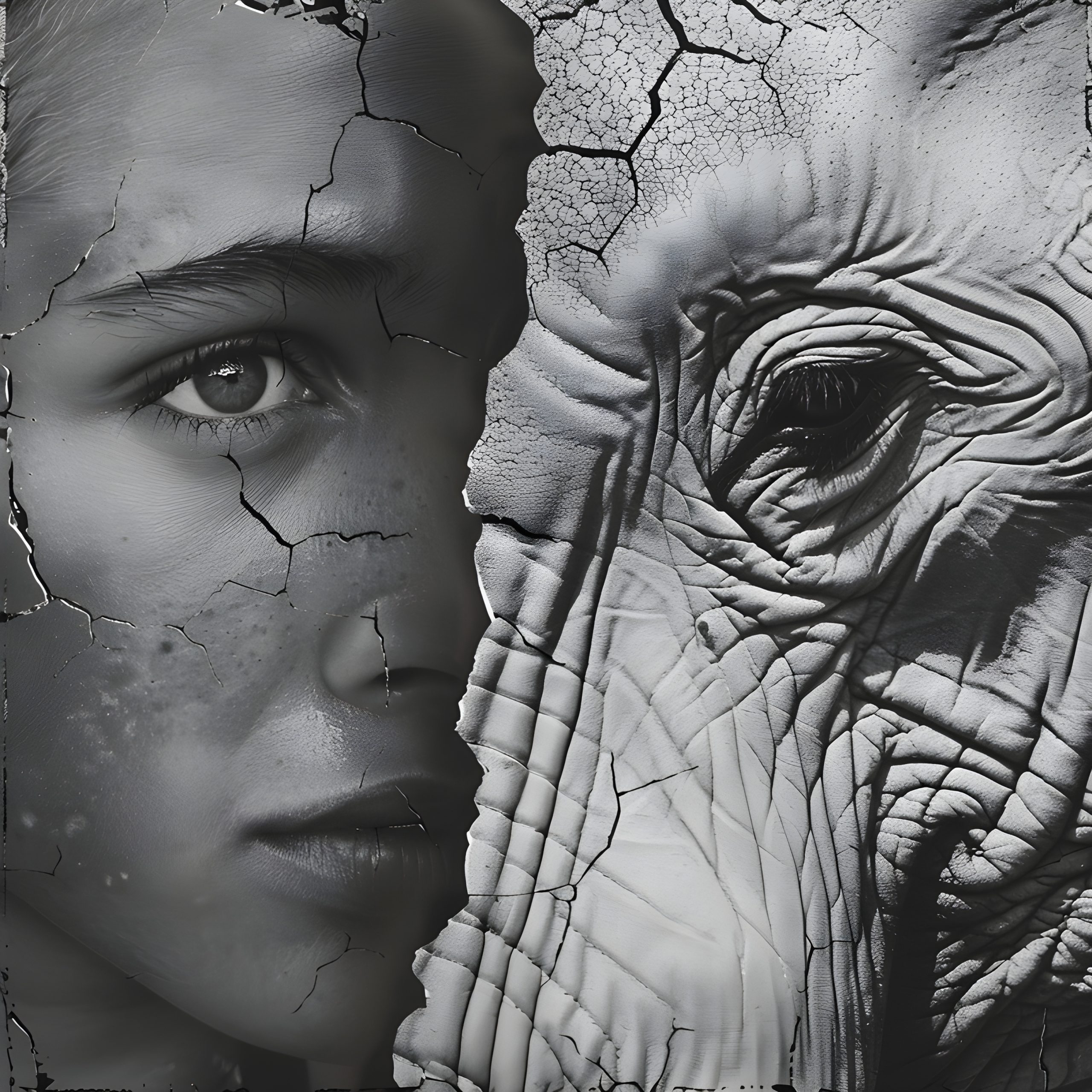 Humanity & Elephant, One Skin