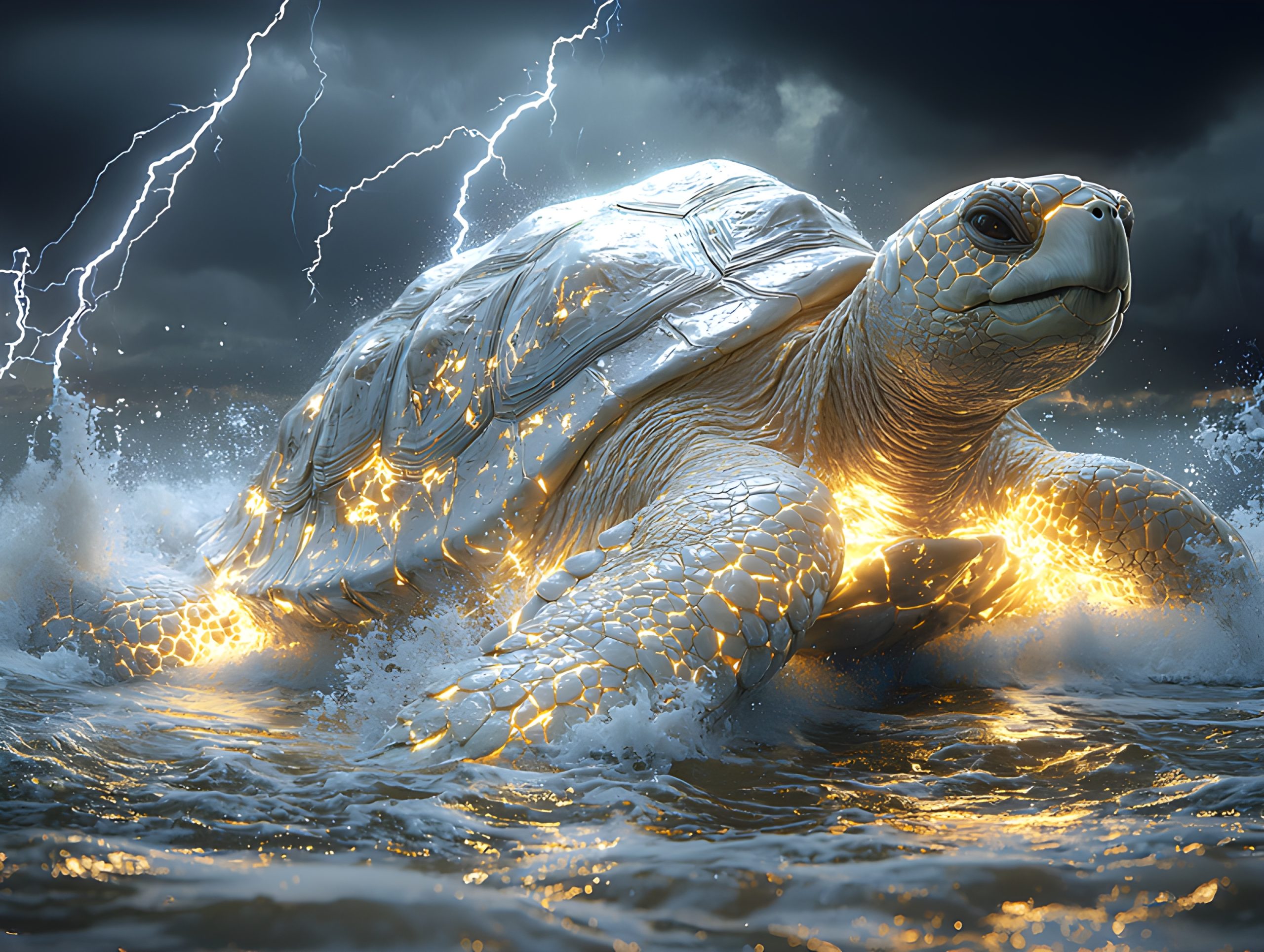 Glowing Turtle Storm