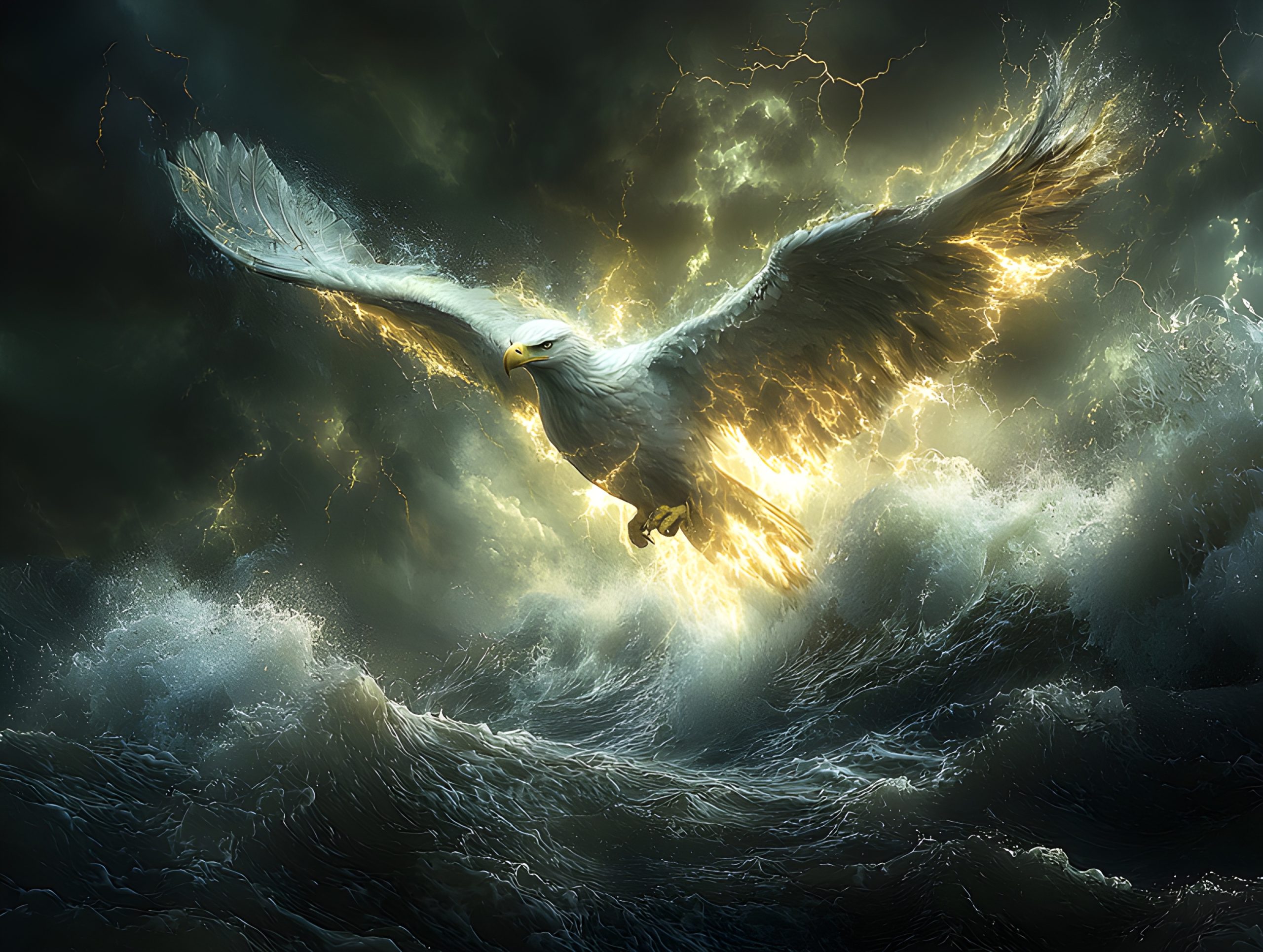Storm Eagle’s Fiery Flight