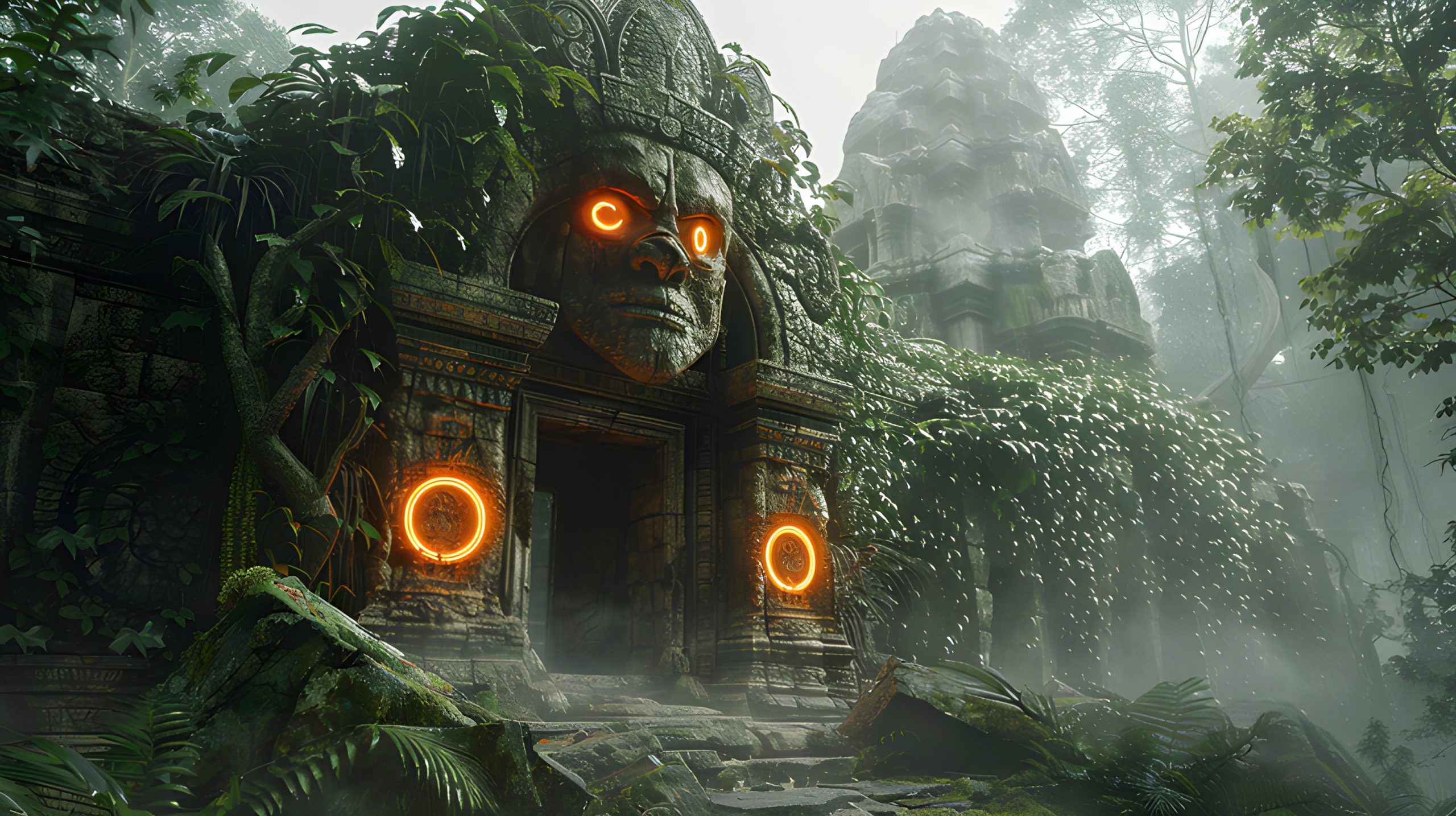 Jungle Temple’s Glowing Gate