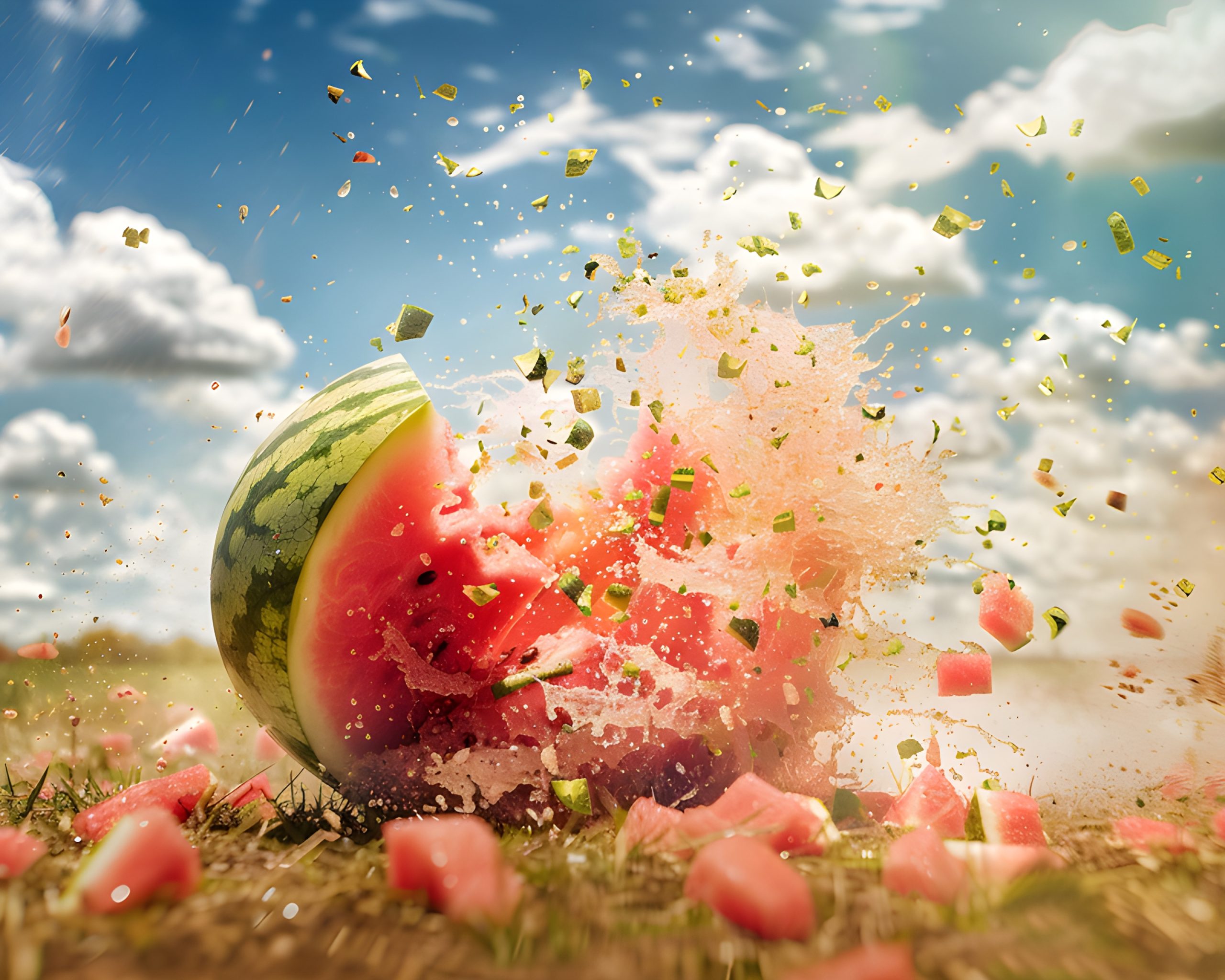 Watermelon Explosion