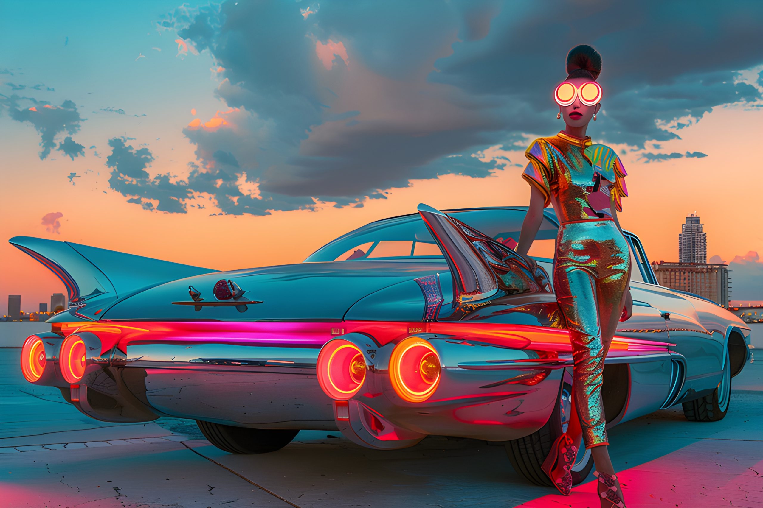 Retro Sunset Cruise