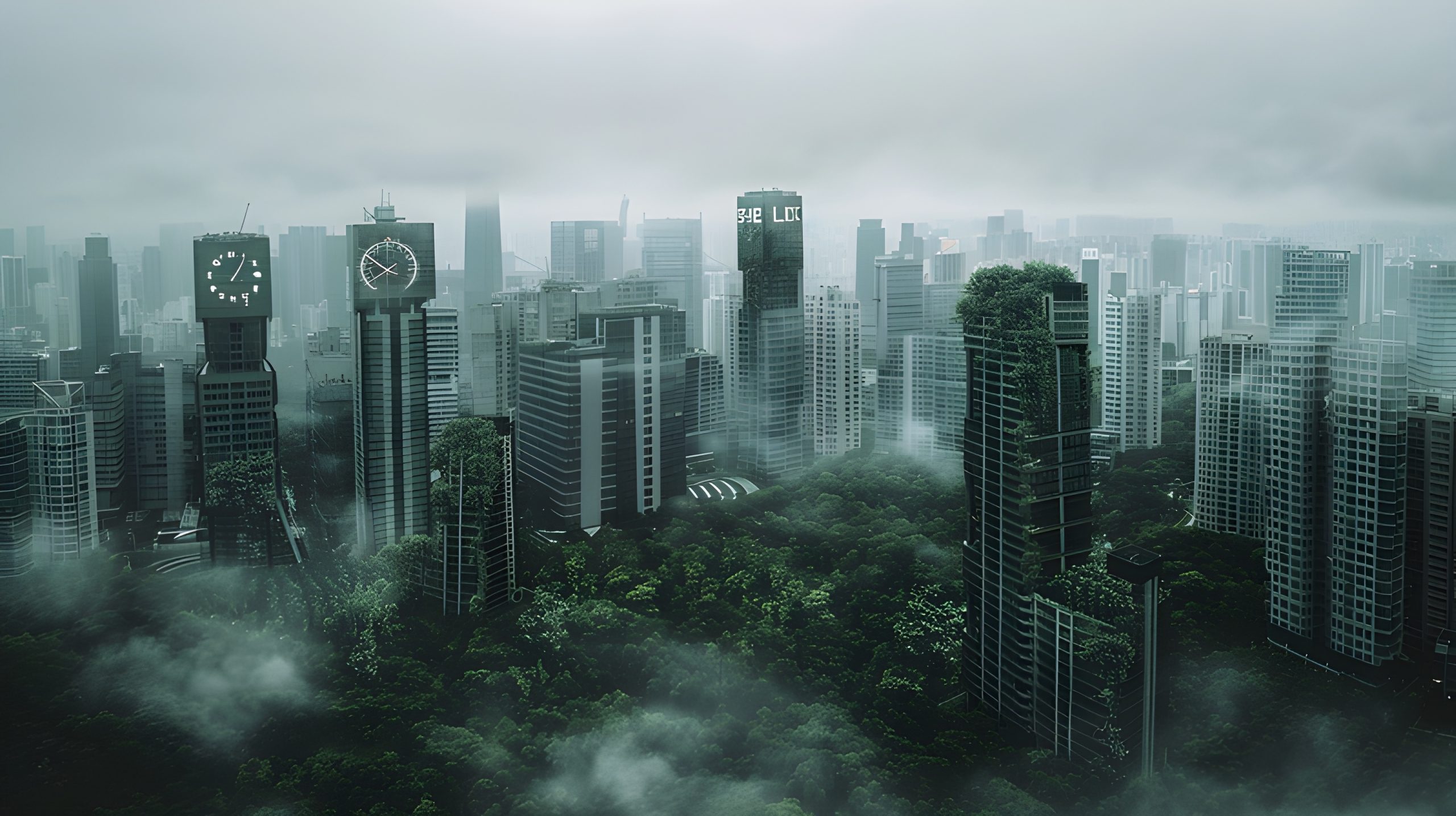 Reclaimed Cityscape
