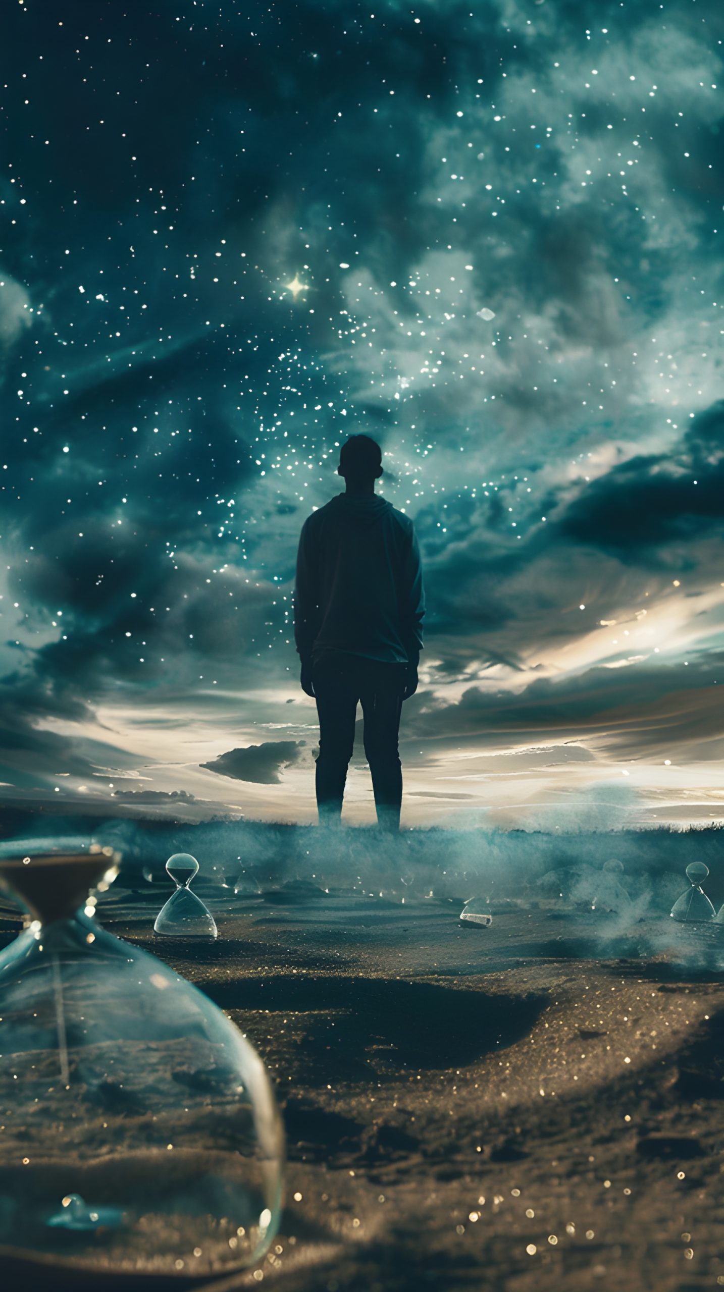 Cosmic Solitude: Time’s Passage