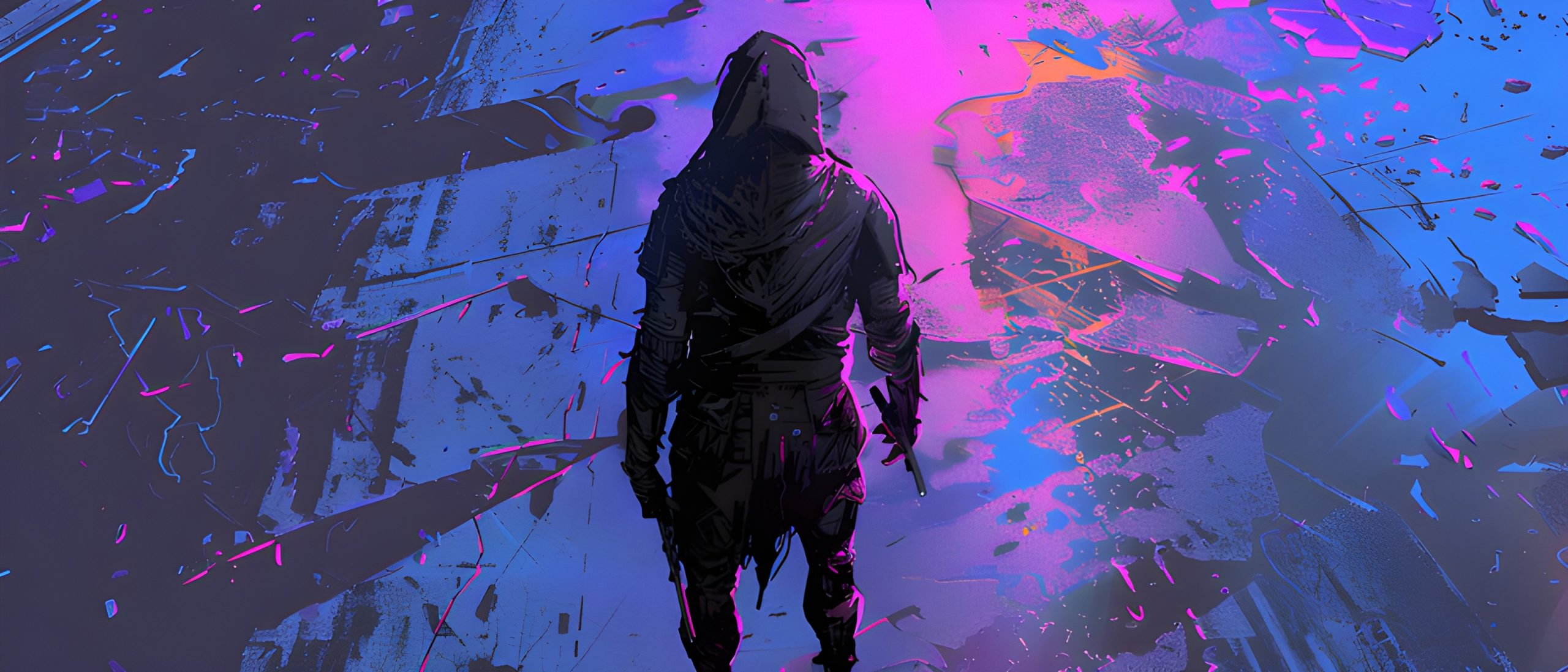 Synthwave Assassin’s Journey