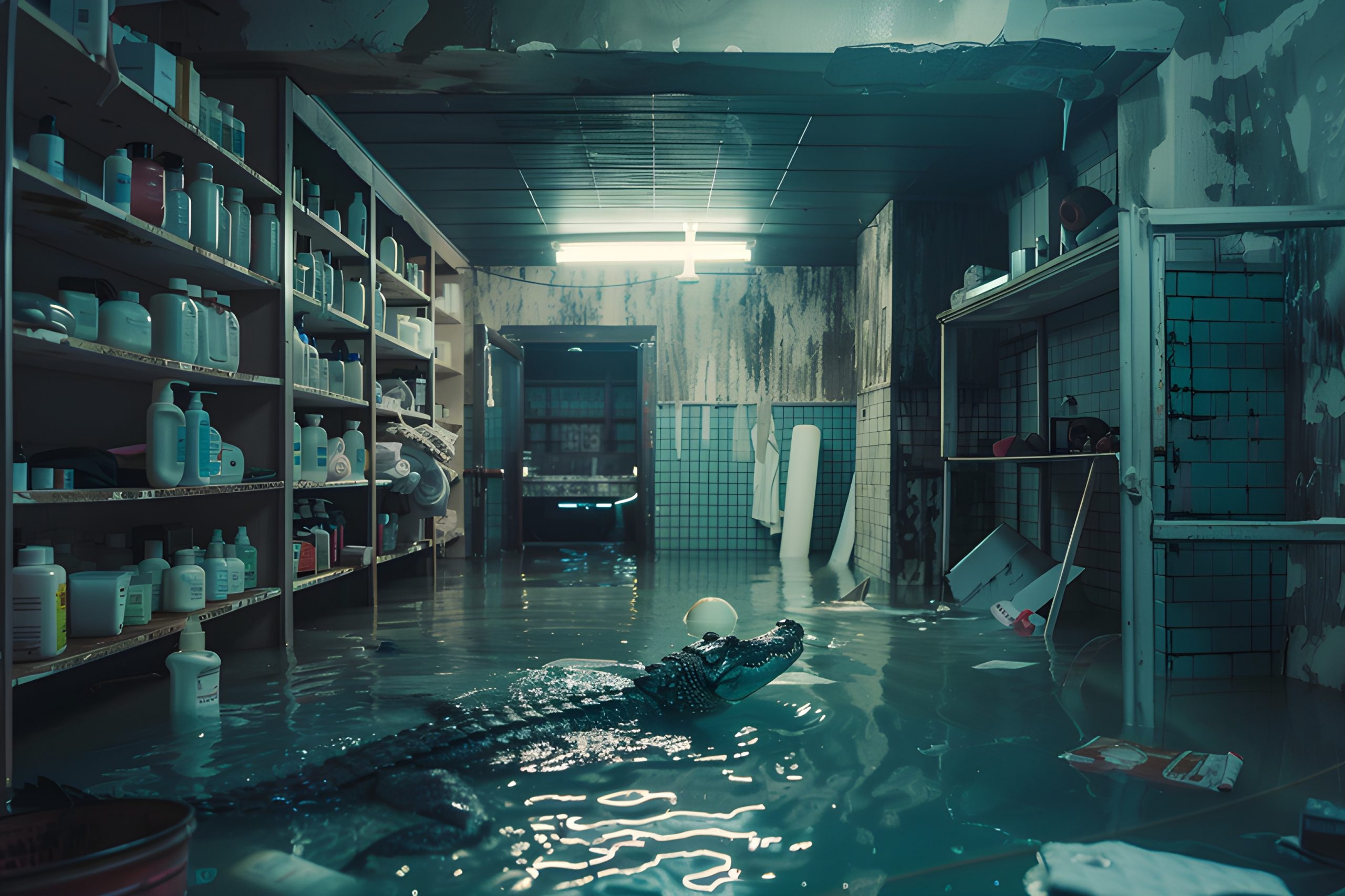 Flooded Pharmacy Gator