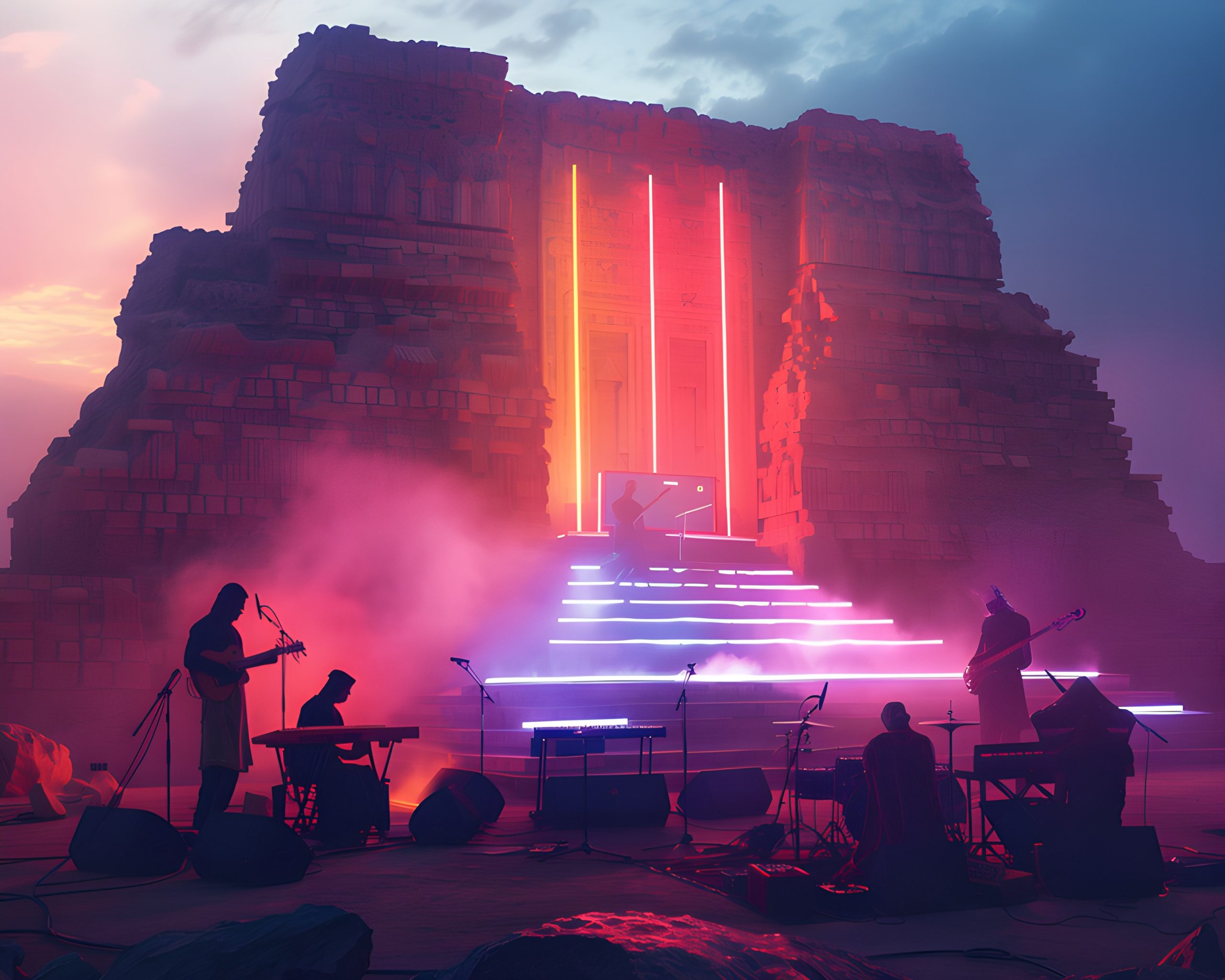 Neon Ruins Concert