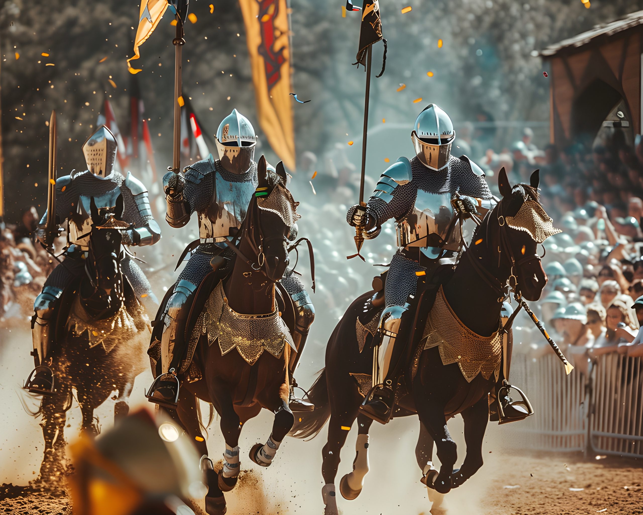 Medieval Knights Jousting Tournament