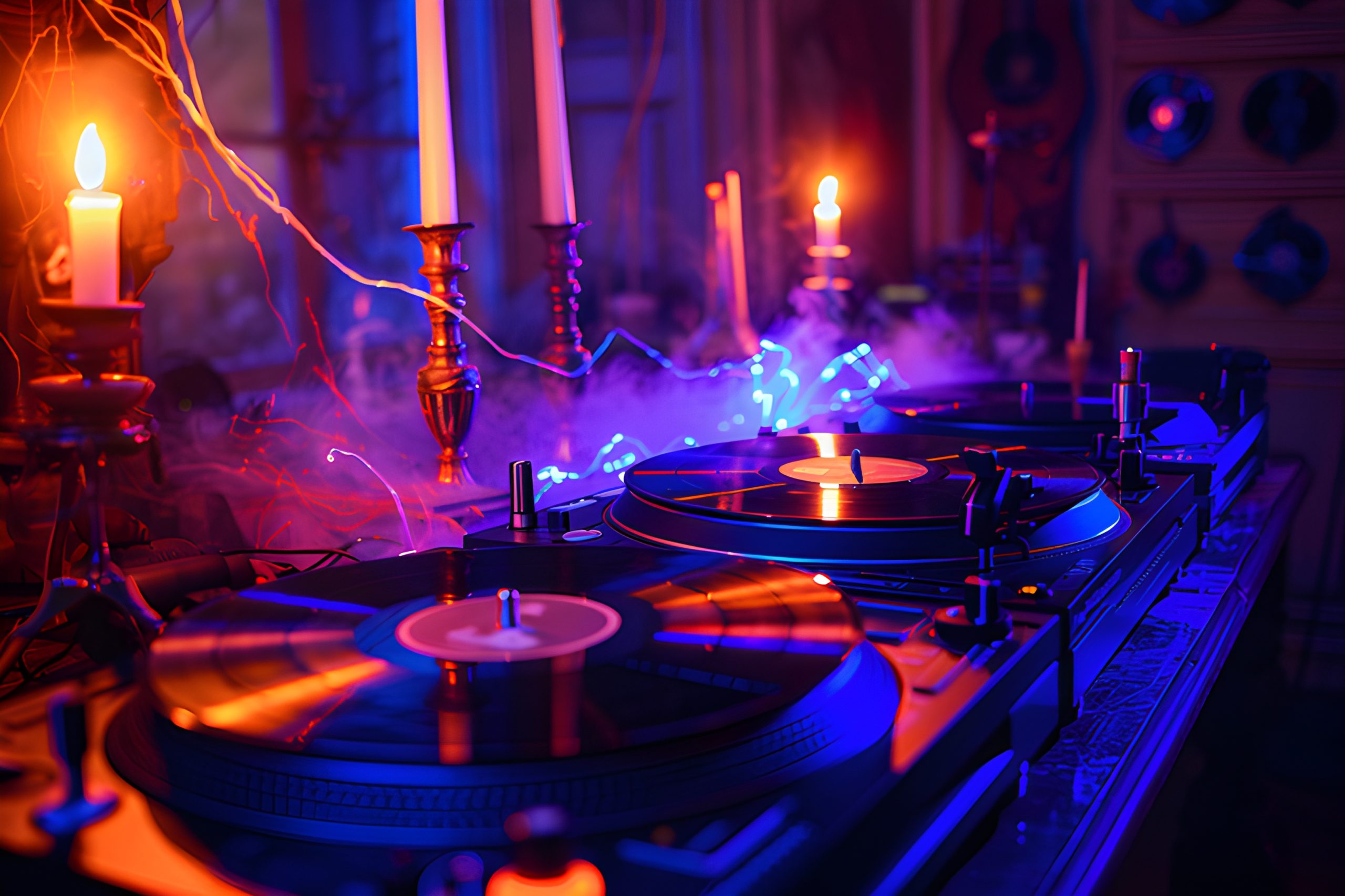Spooky Vinyl Night