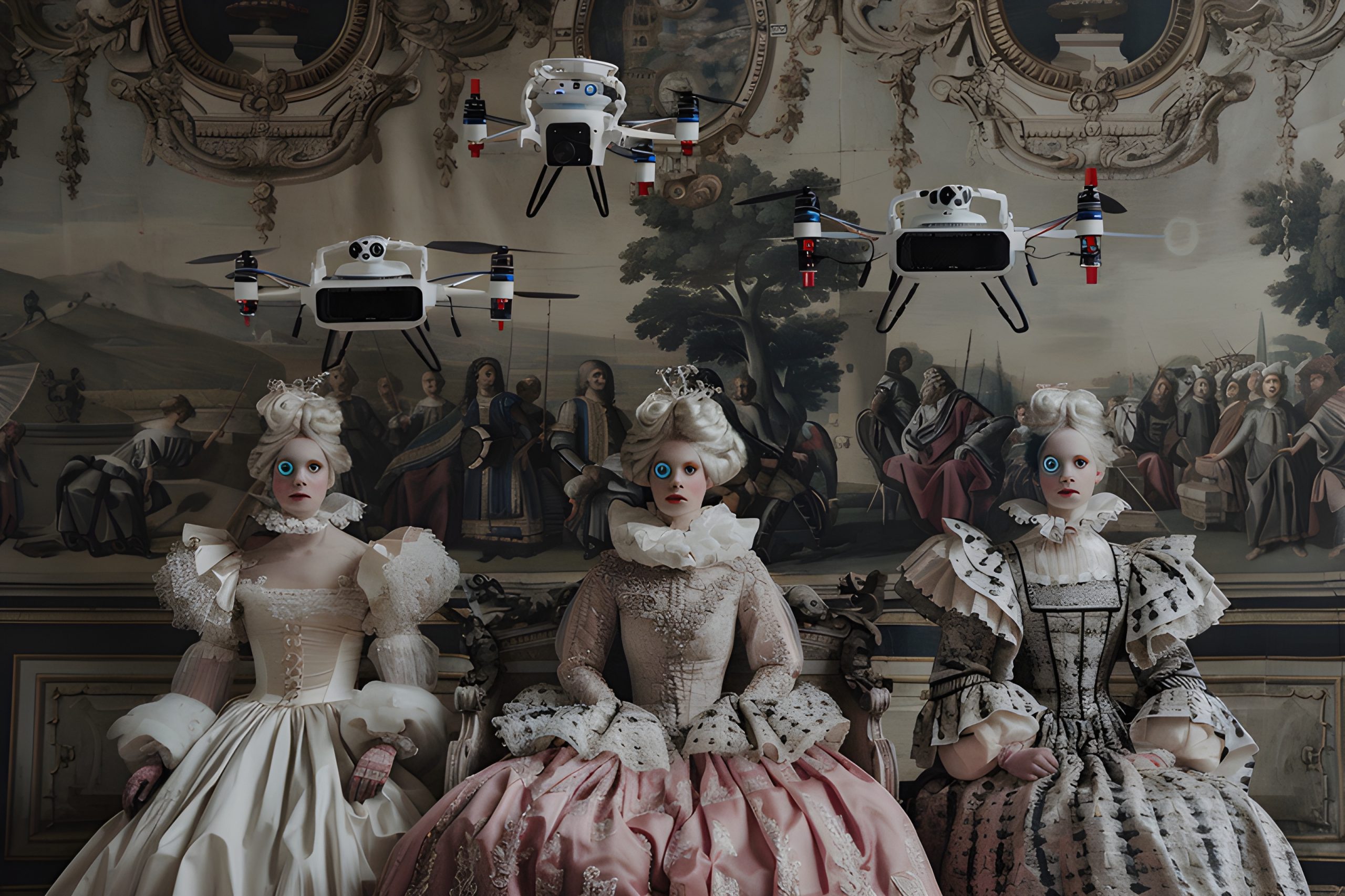 Queens & Drones: A Surveillance State.