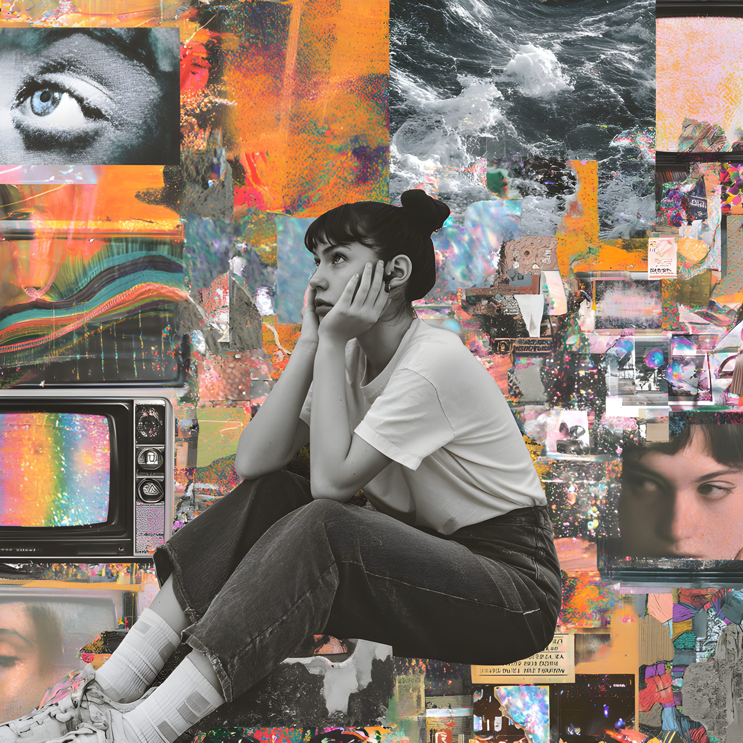 Nostalgic Collage Dreamgirl