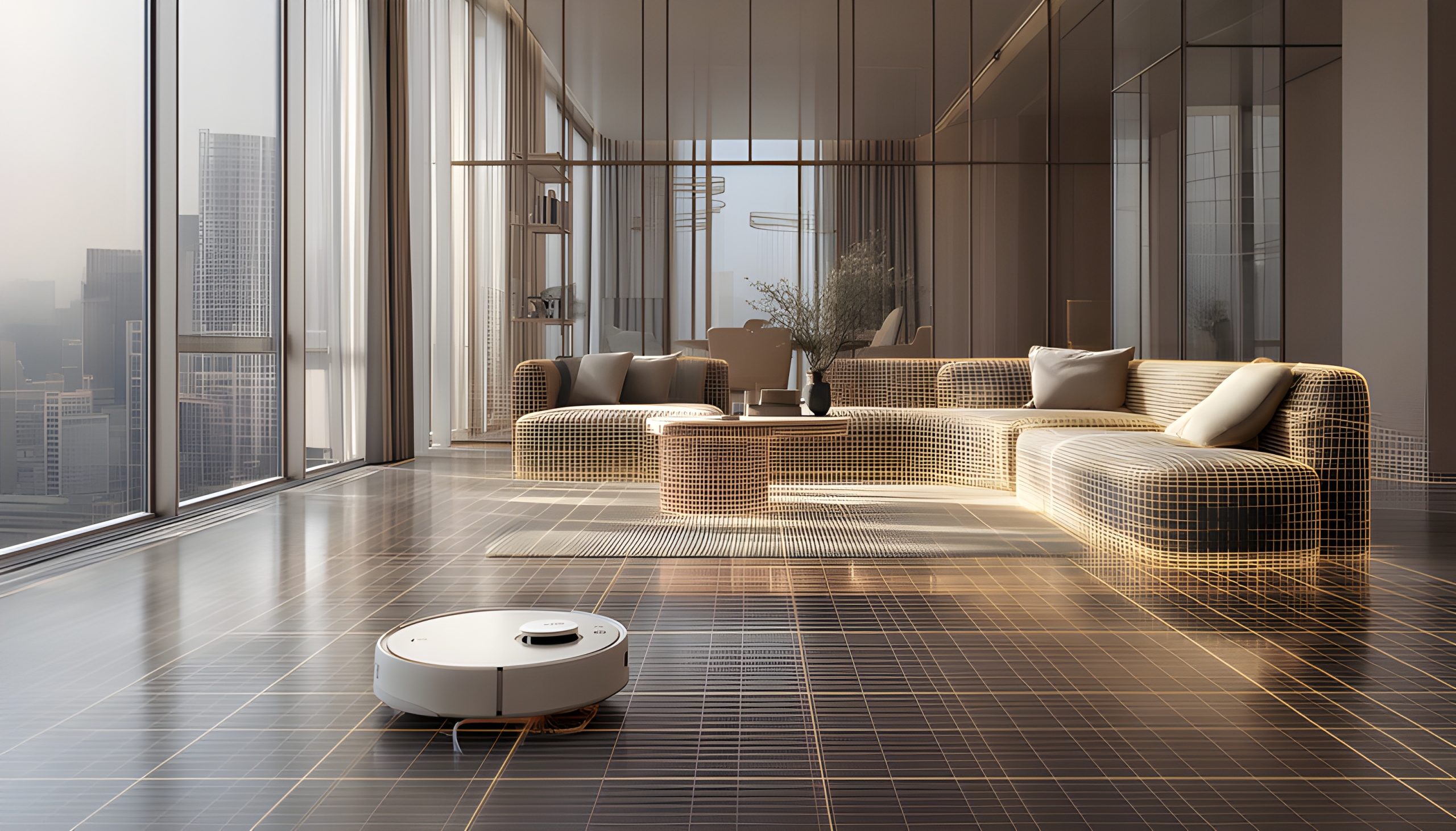 Smart Home Robot Vacuum Cleaning