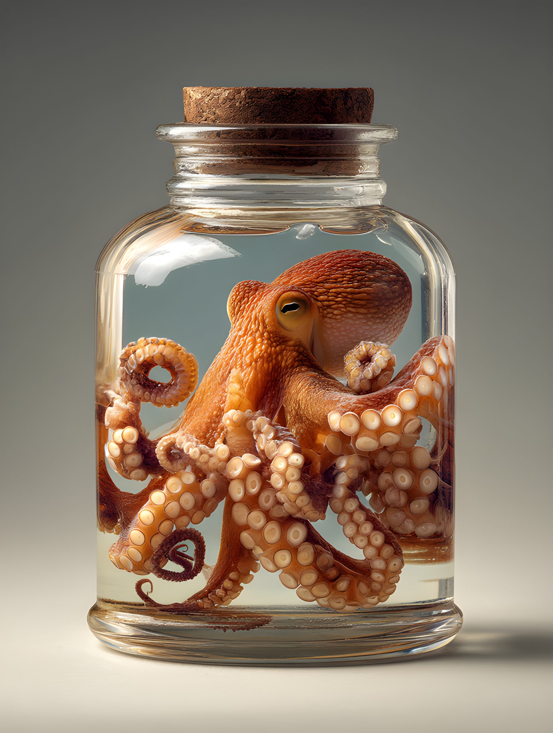 Octopus in a Jar