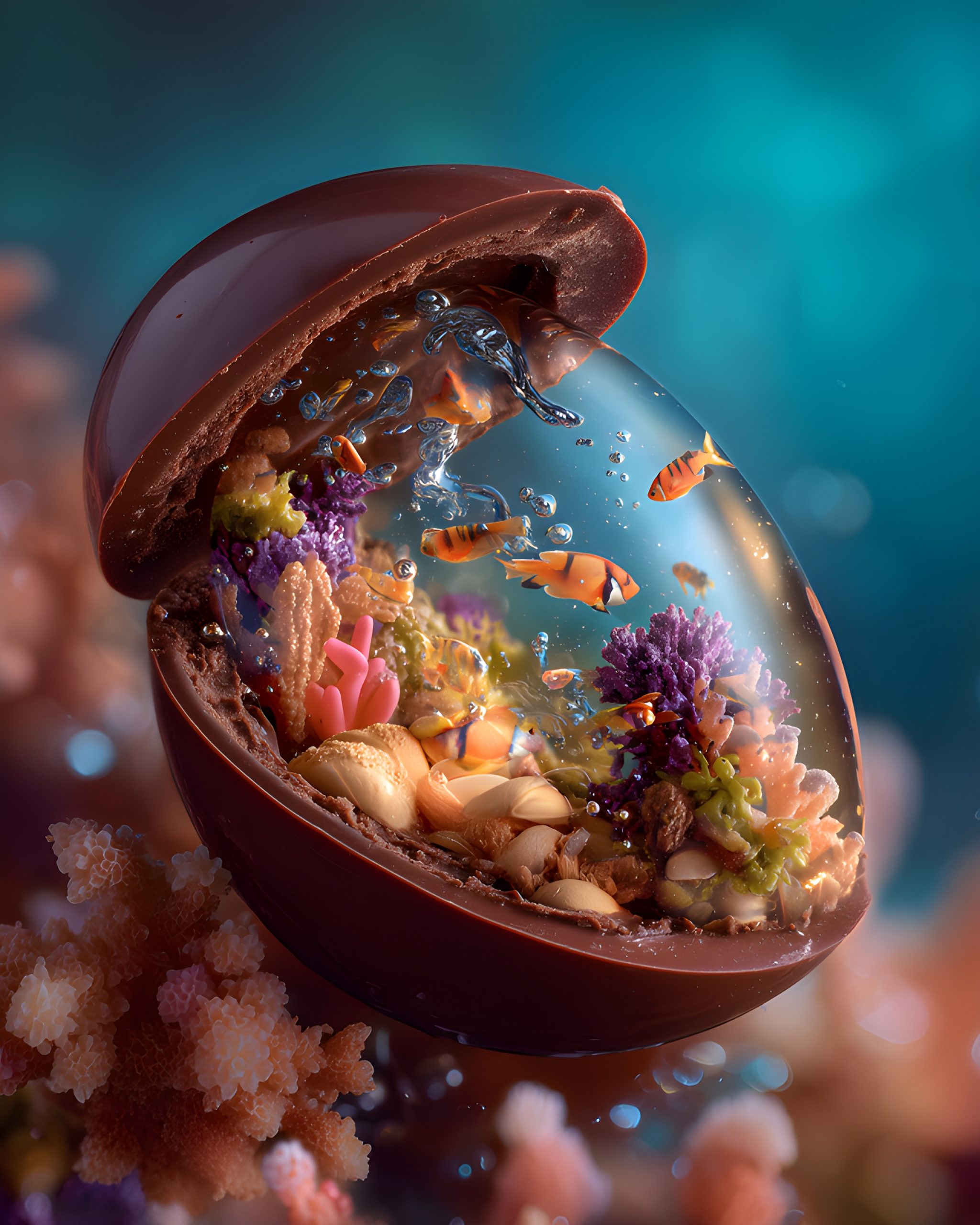Chocolate Ocean Egg
