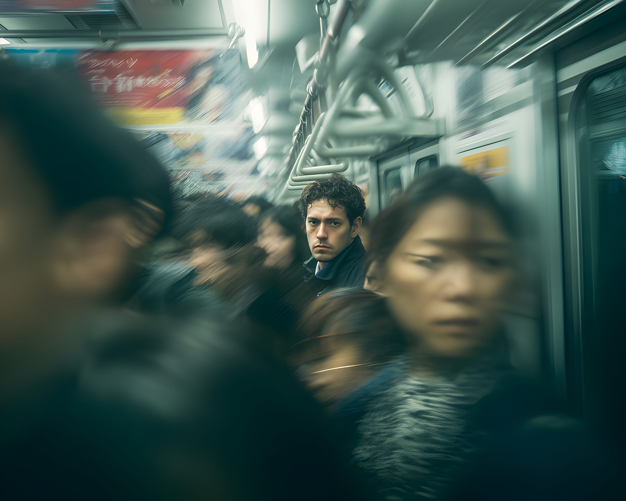 Tokyo Vice: A Crowded Train