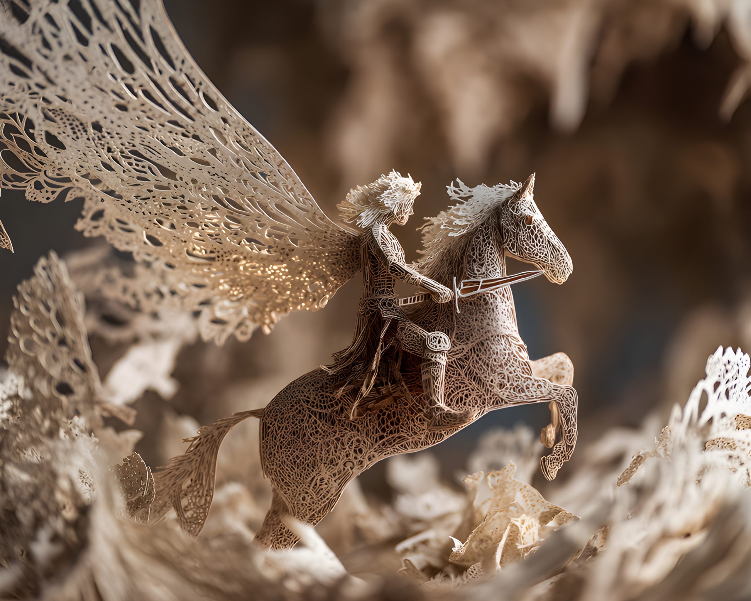 Laced Winged Knight’s Charge