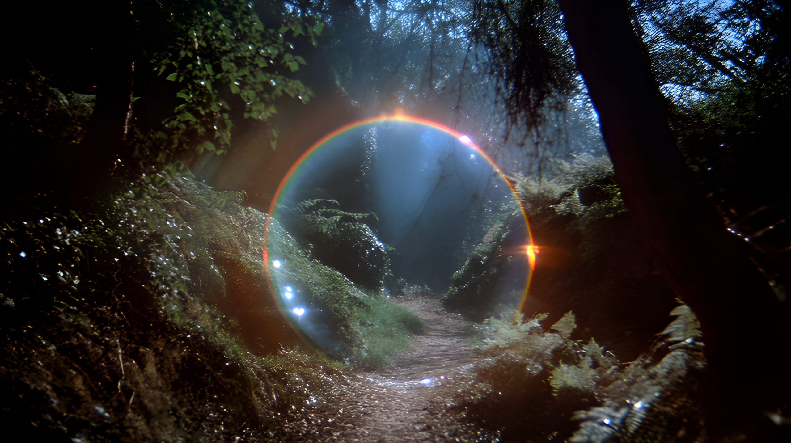 Forest Path to Another World