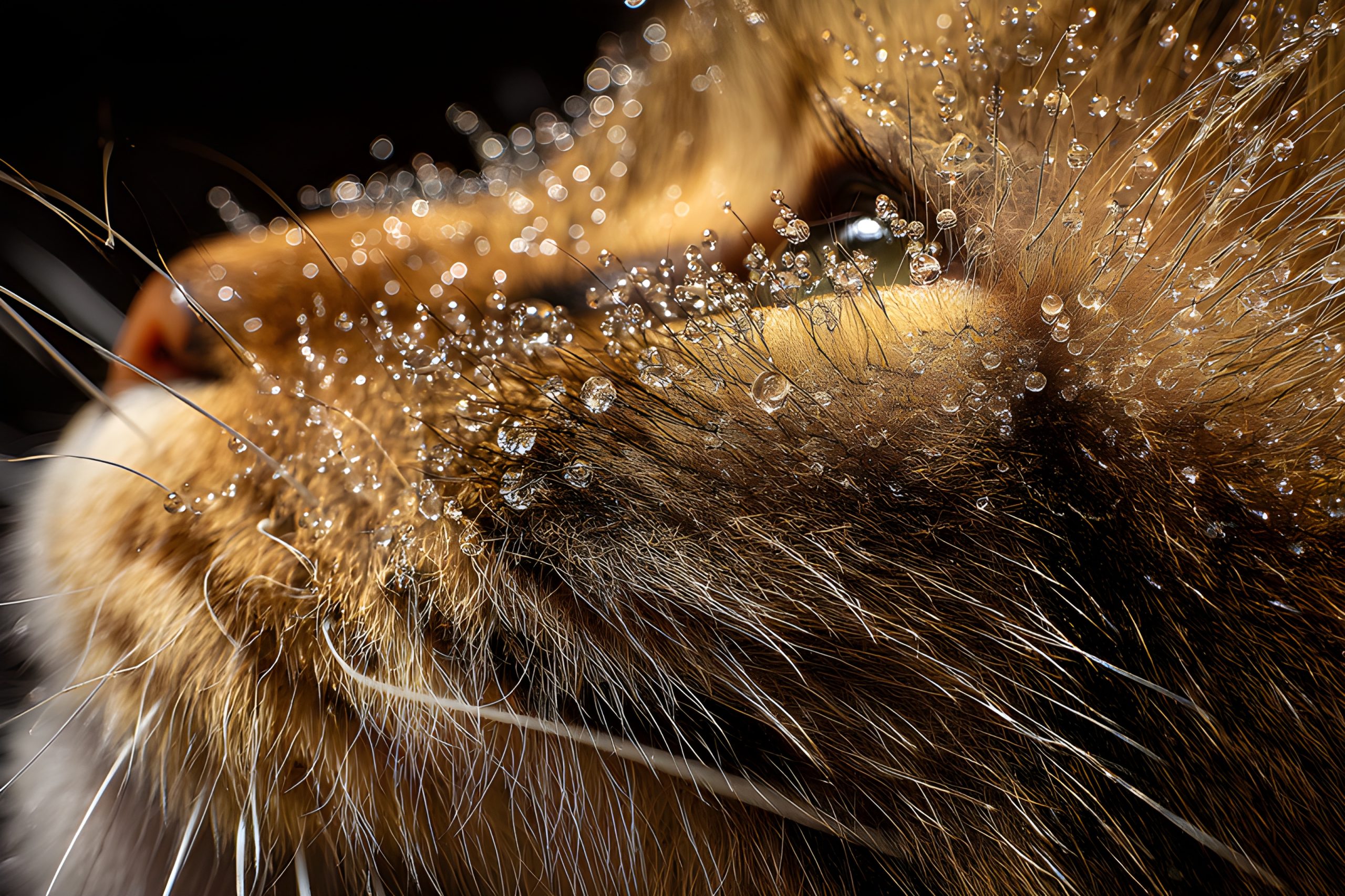 Dew-Kissed Cat Whiskers