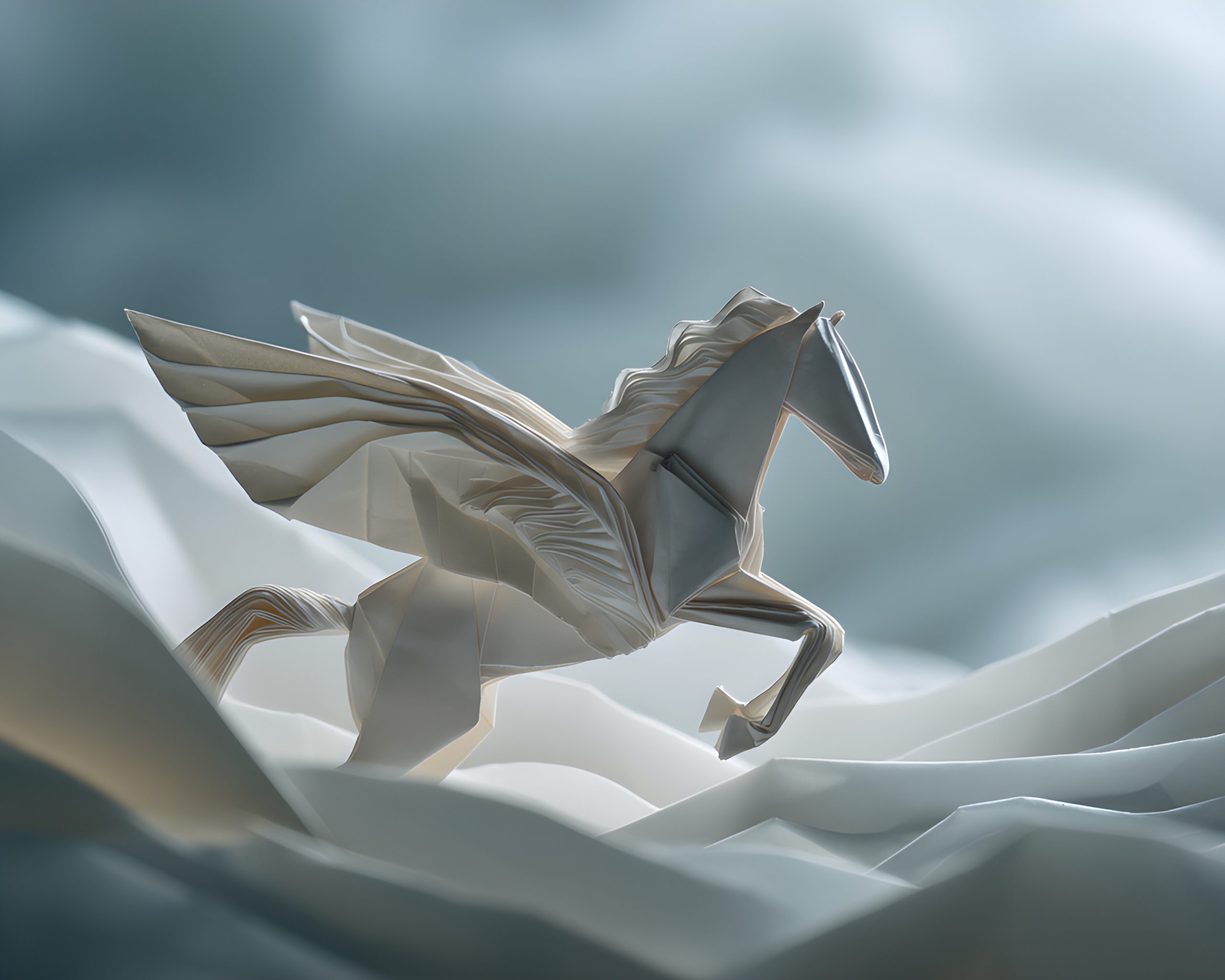 Origami Pegasus Soaring