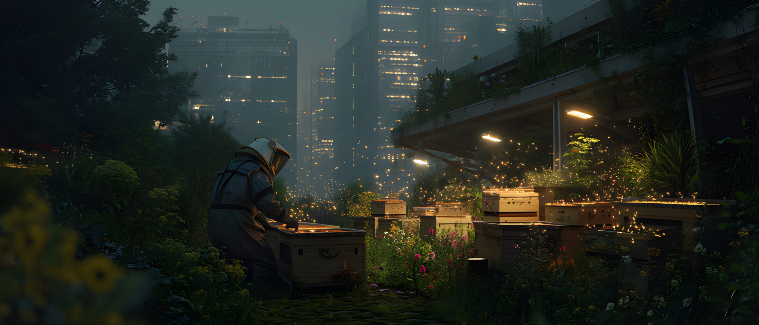 Urban Beekeeper’s Night Harvest