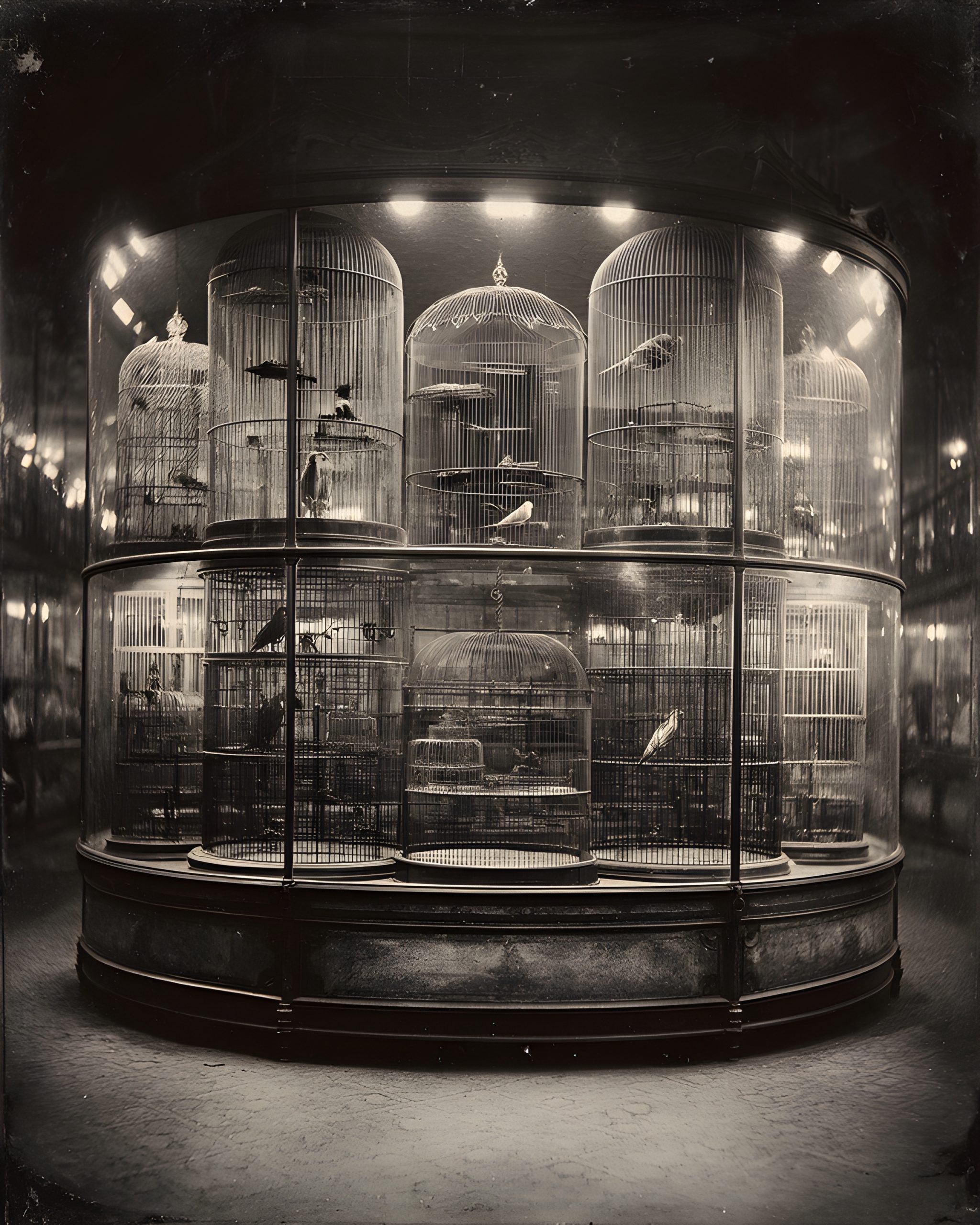 Nightingale’s Nocturne in Glass Cages