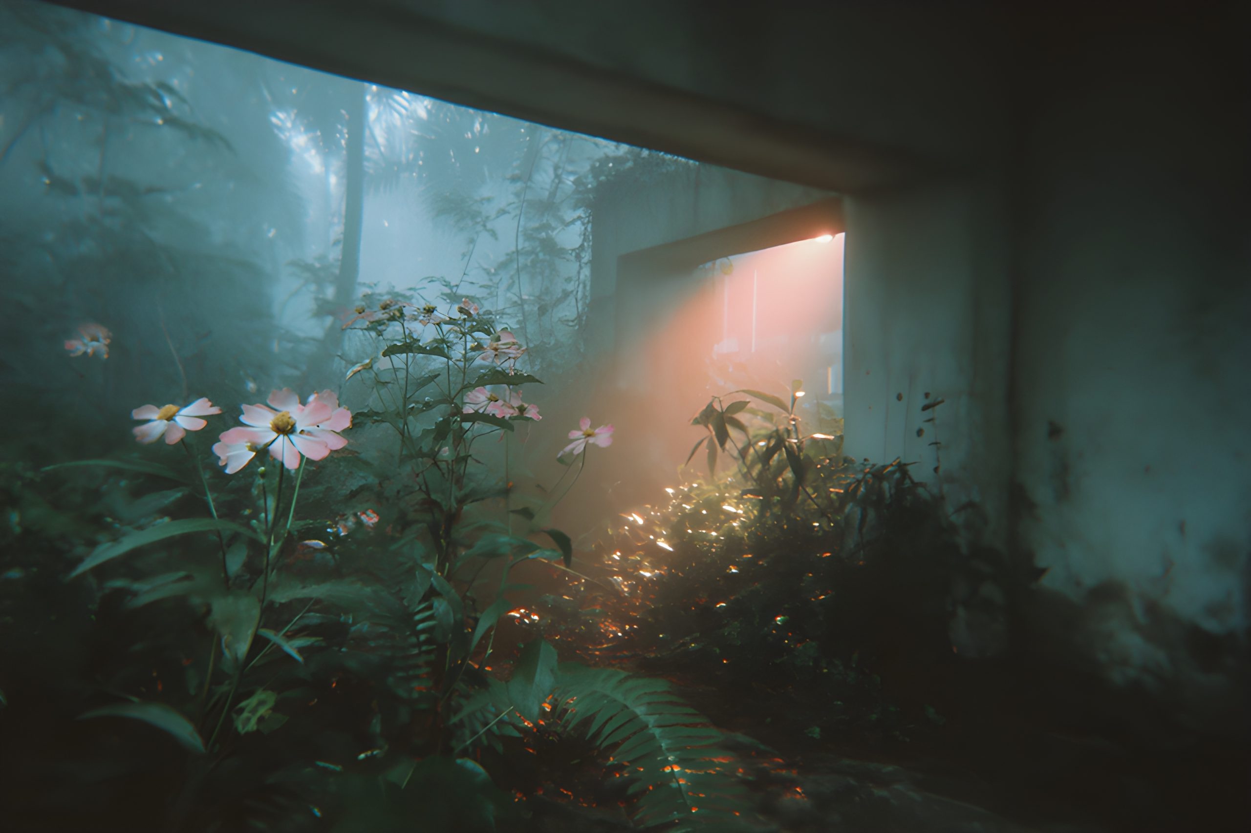 Misty Ruins, Flowers Bloom