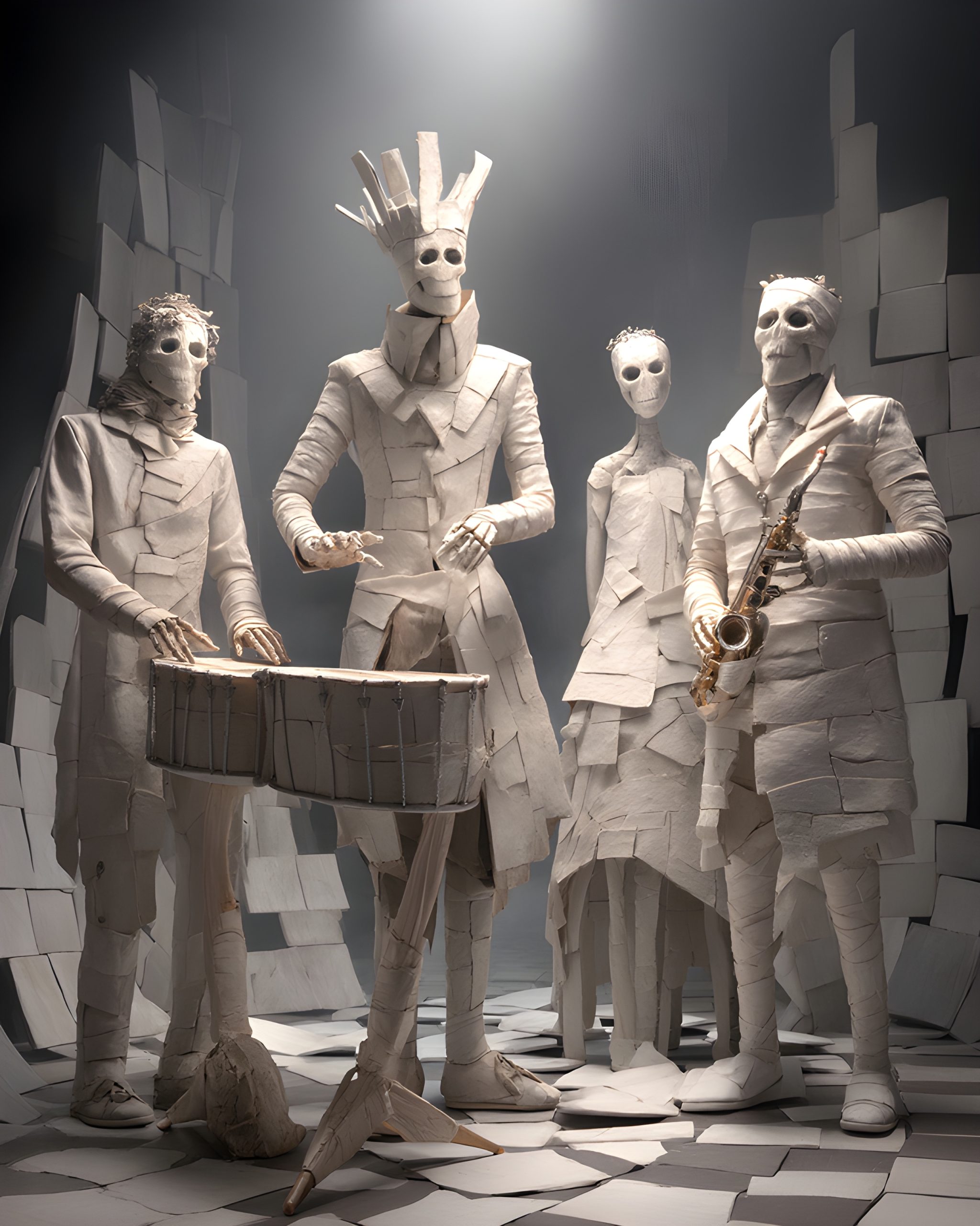 Paper Band’s Silent Symphony