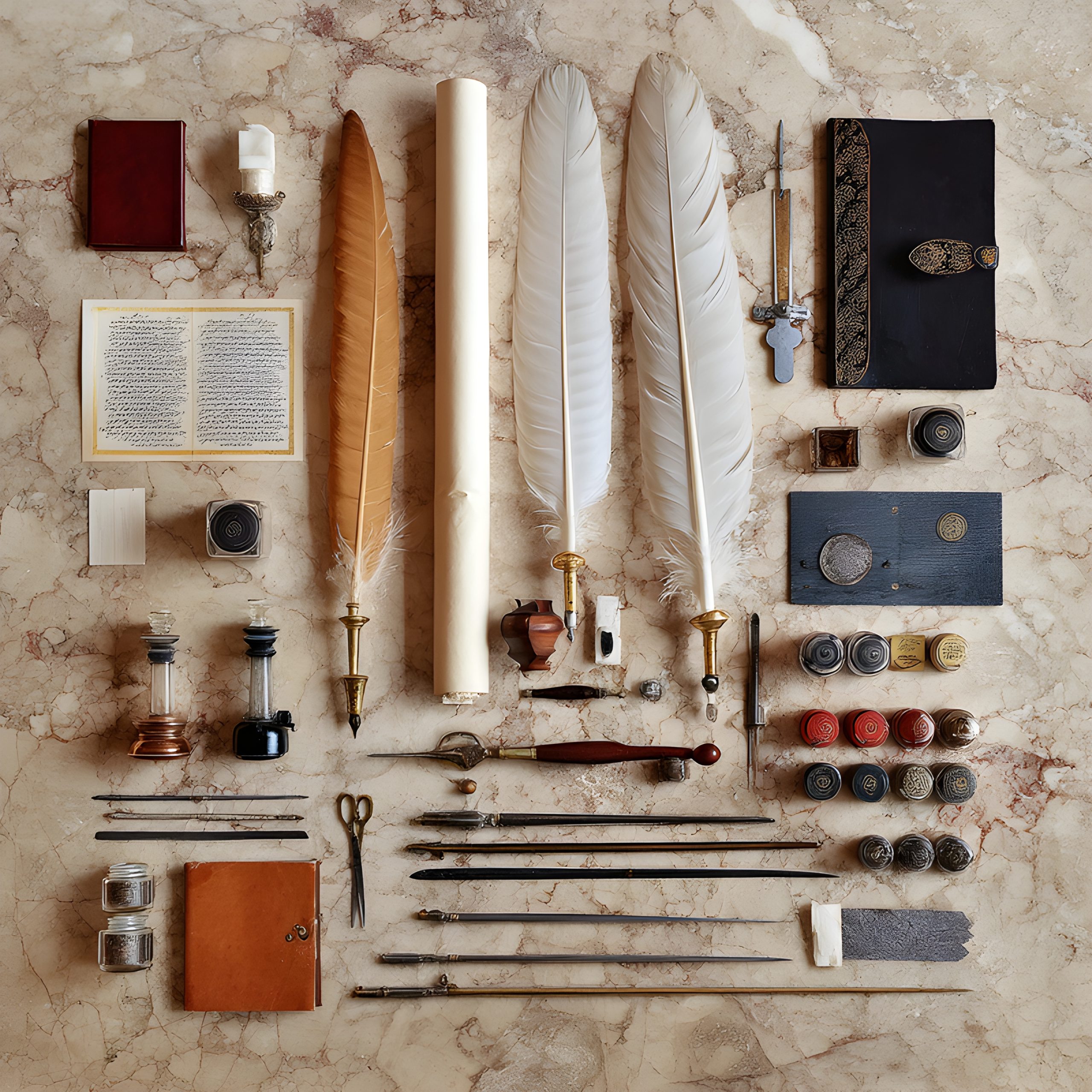 Calligrapher’s Exquisite Quill Set