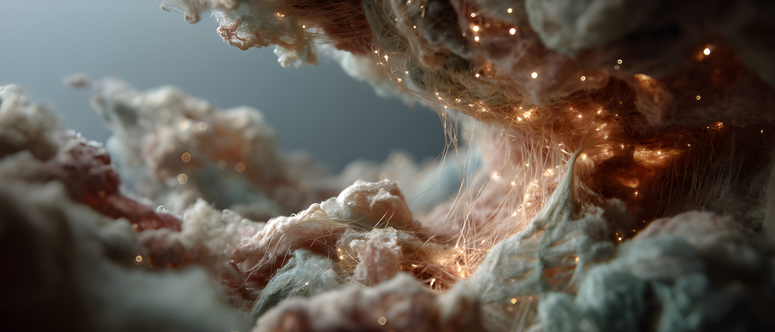 Luminescent Fiber Cave