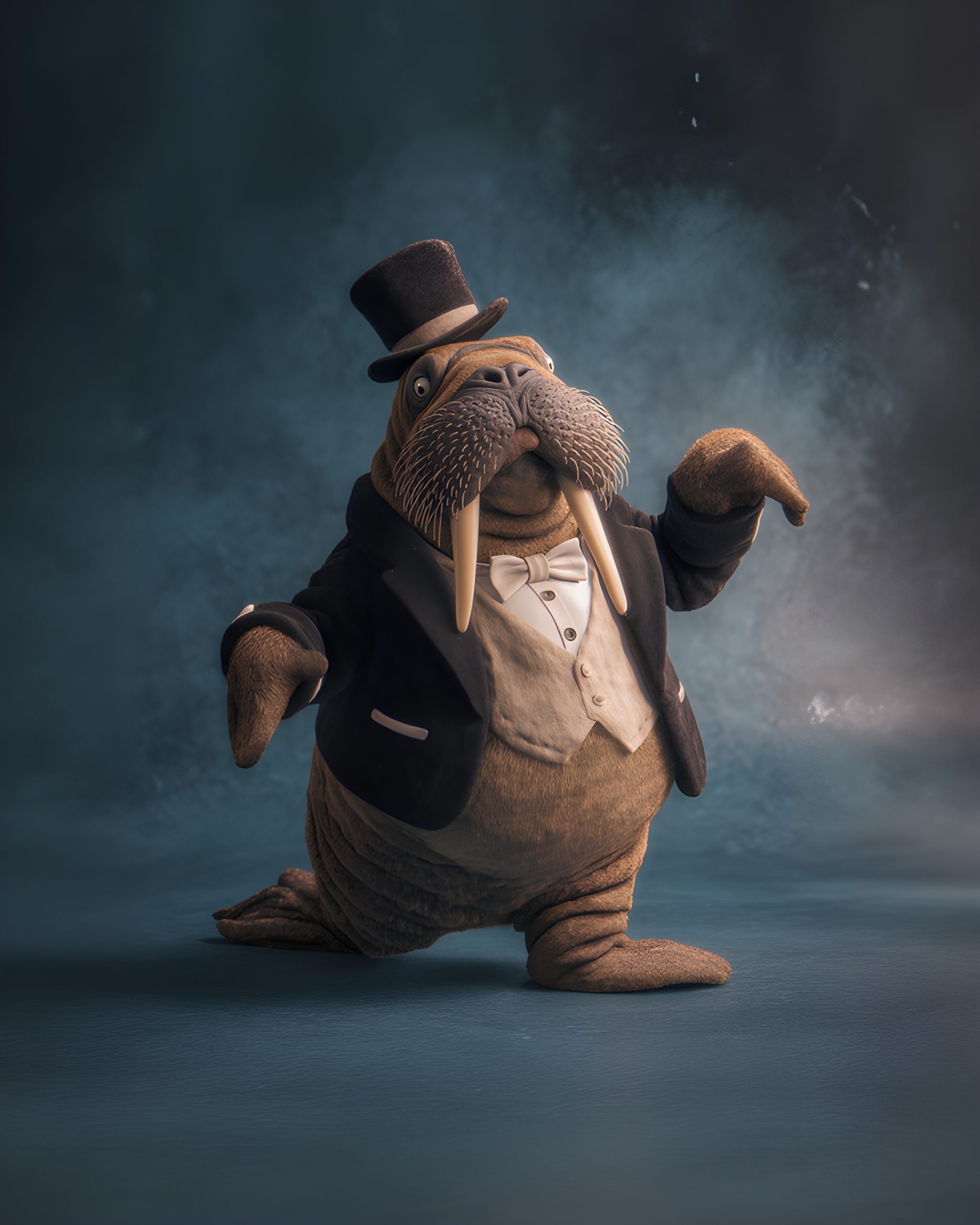 Walrus in a Tuxedo