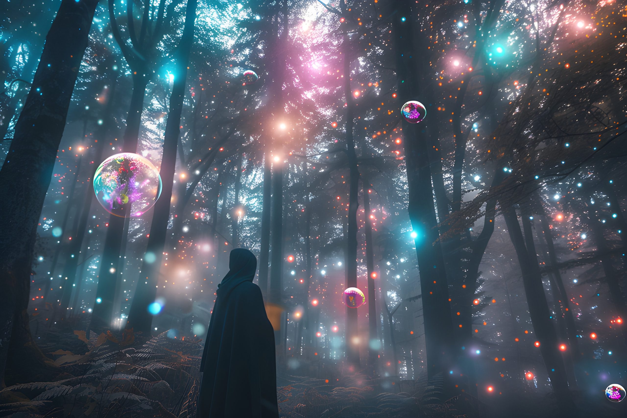 Enchanted Forest Bubblescape