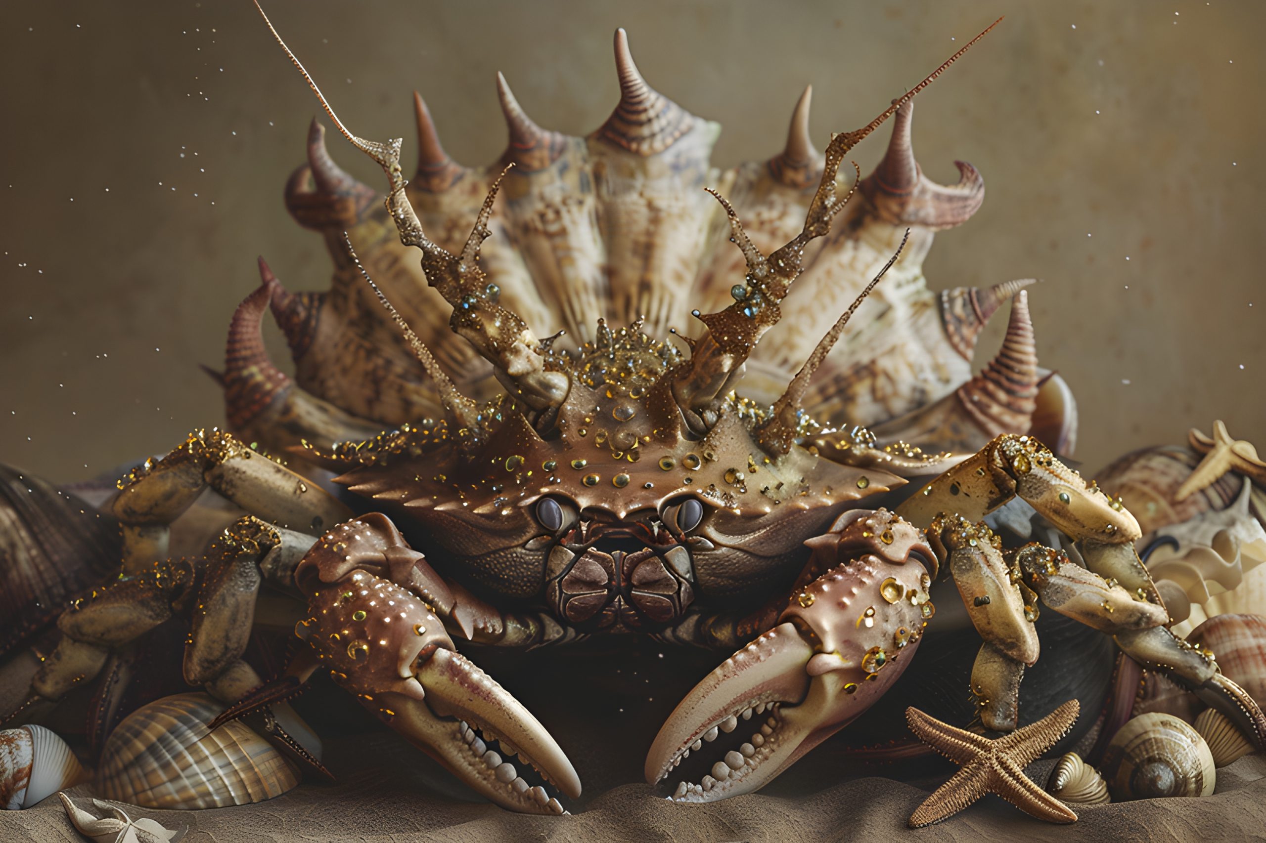 Golden Shell Crab King