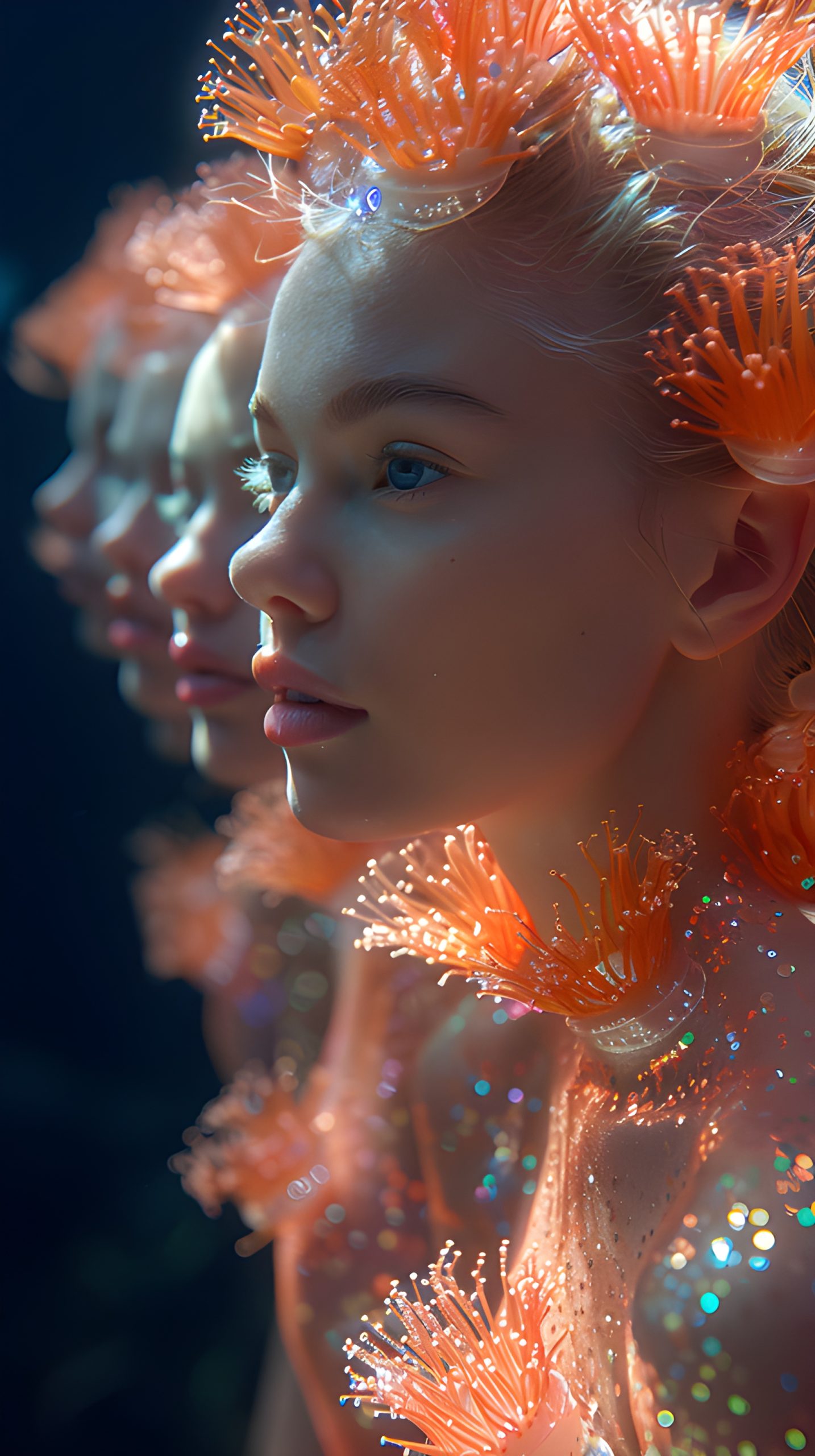Ocean’s Grace: Aquatic Dreams