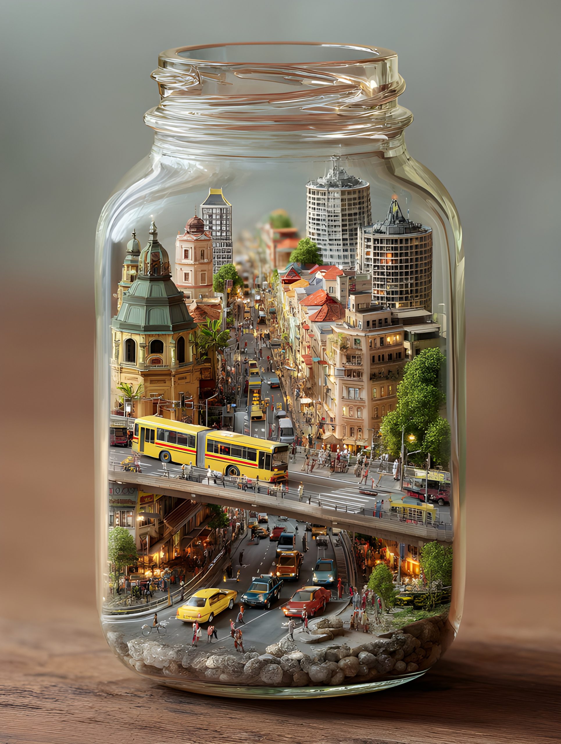City in a Jar
