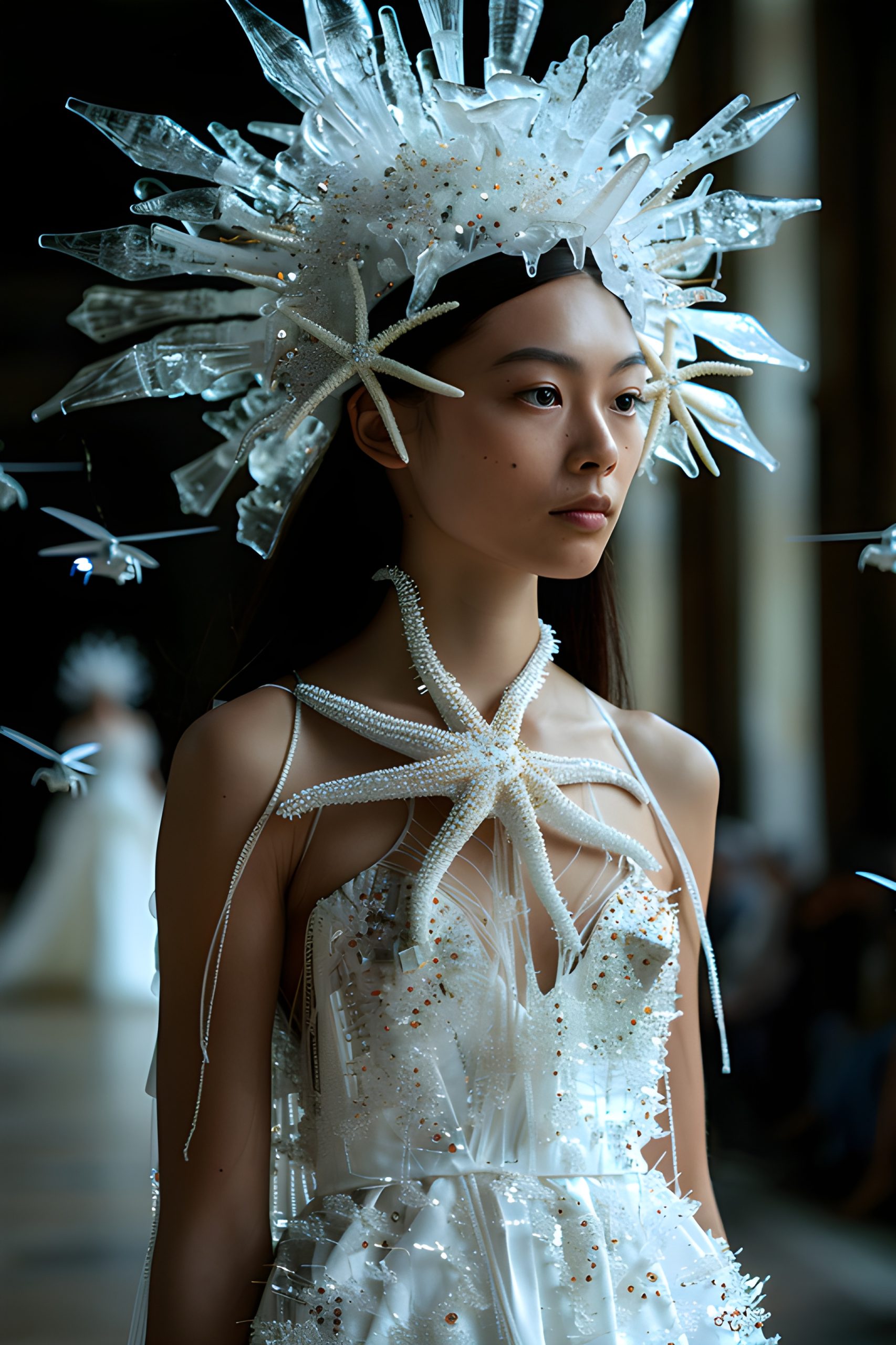 Crystal Starfish Elegance