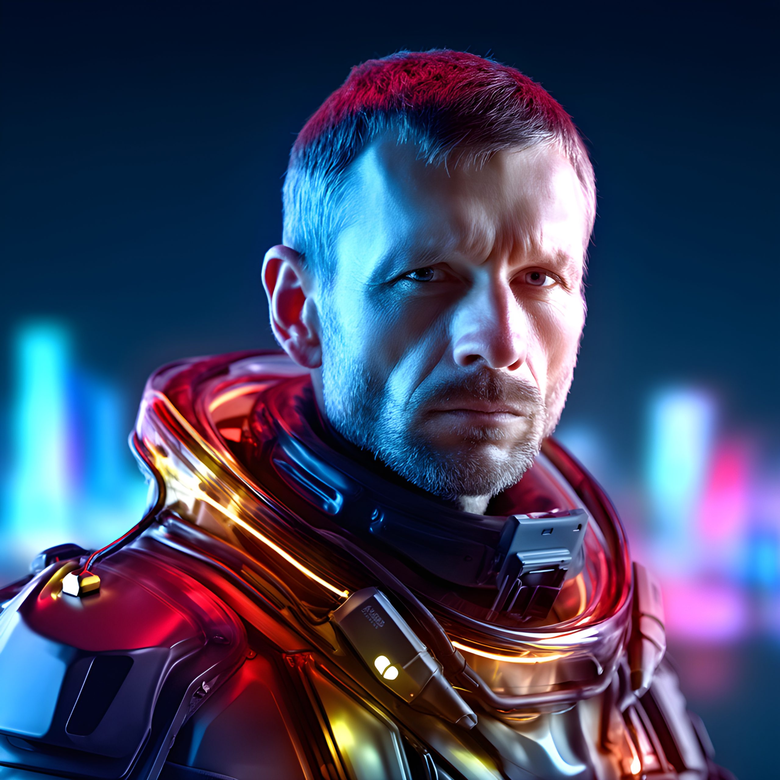 Cyberpunk Warrior