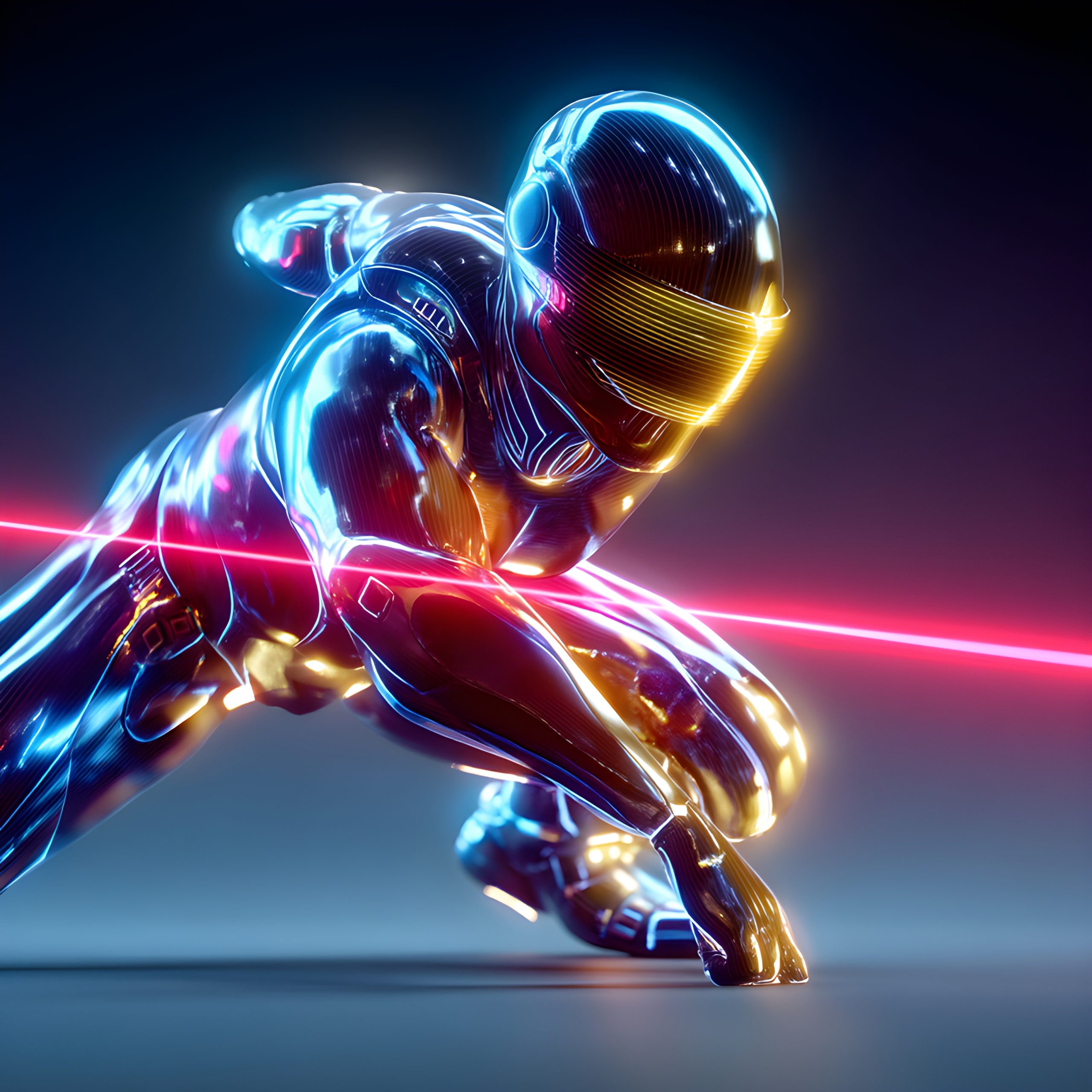 Laser-Guided Speedster
