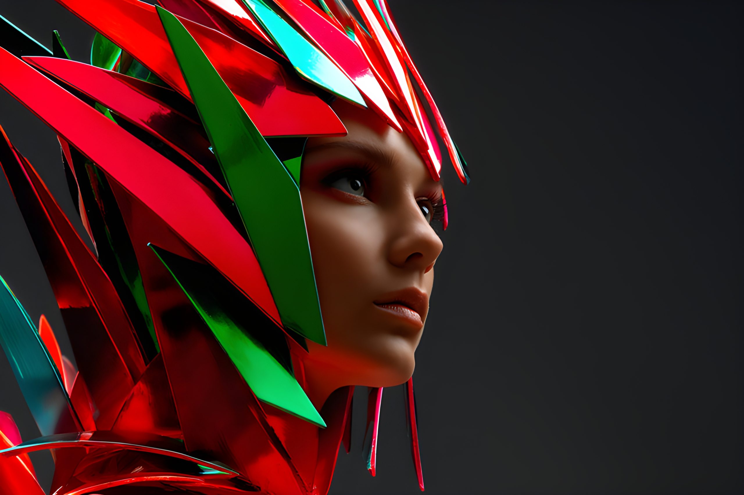 Reflective Warrior Queen