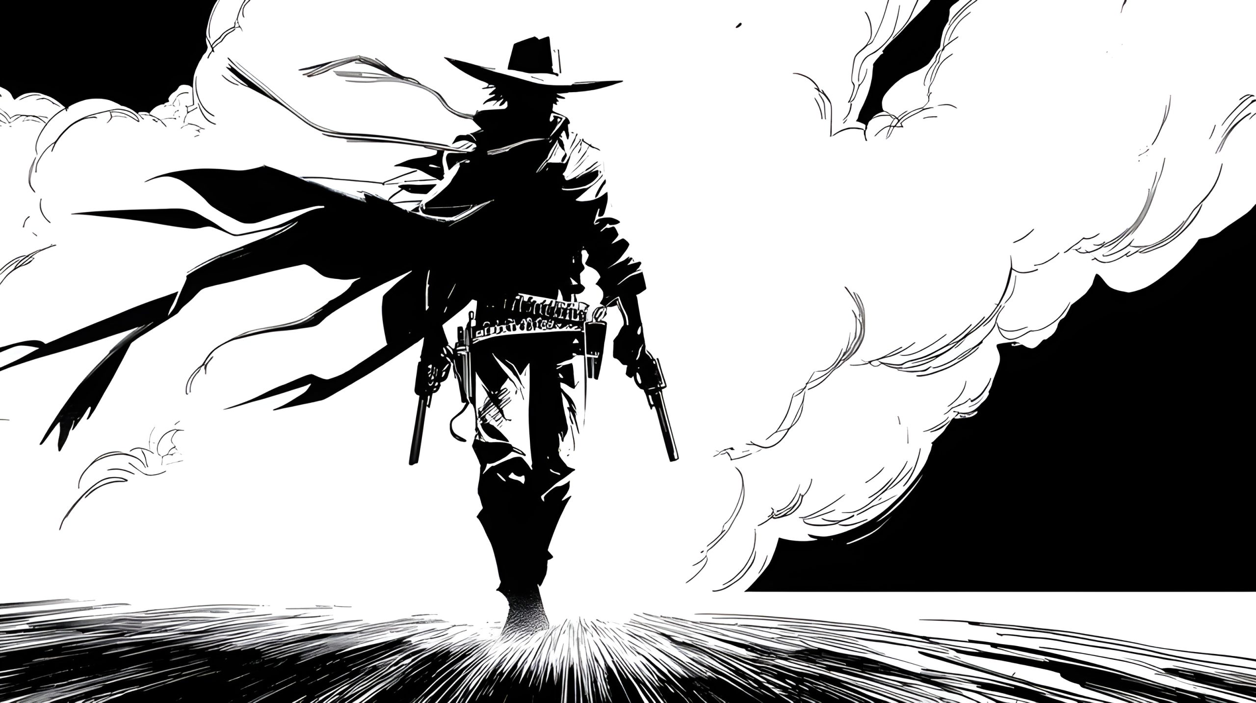 Windswept Gunslinger